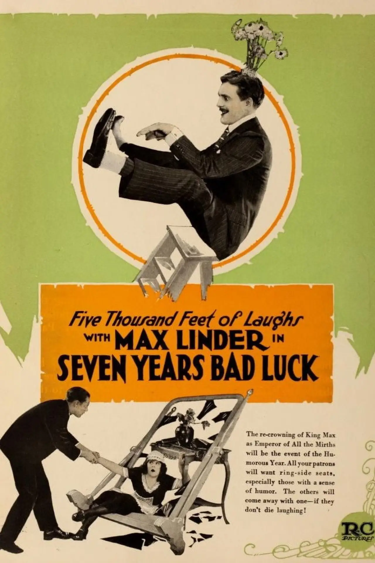 Plakat filmowy "Seven Years Bad Luck"