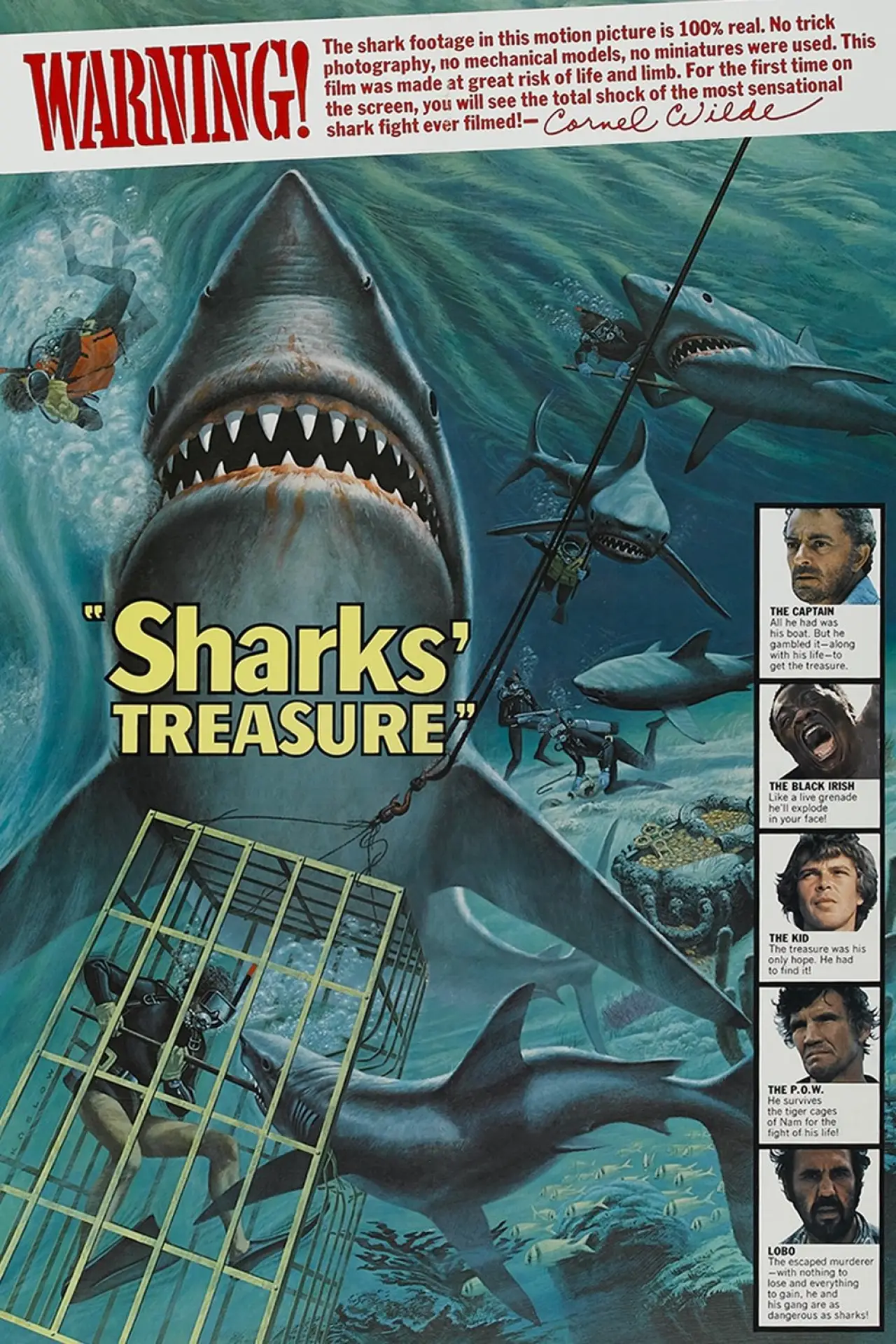 Plakat filmowy "Sharks