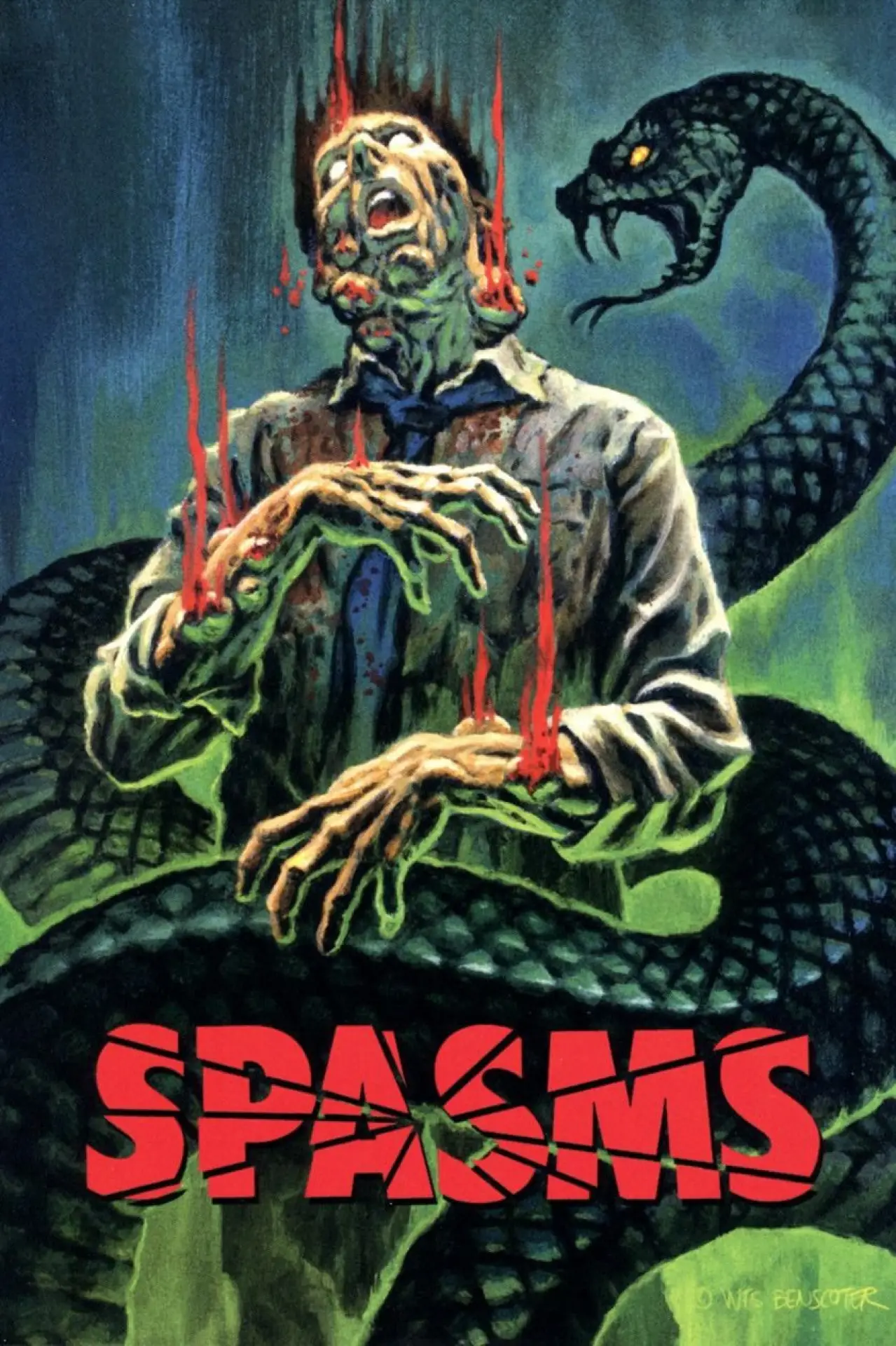Plakat filmowy "Spasms"