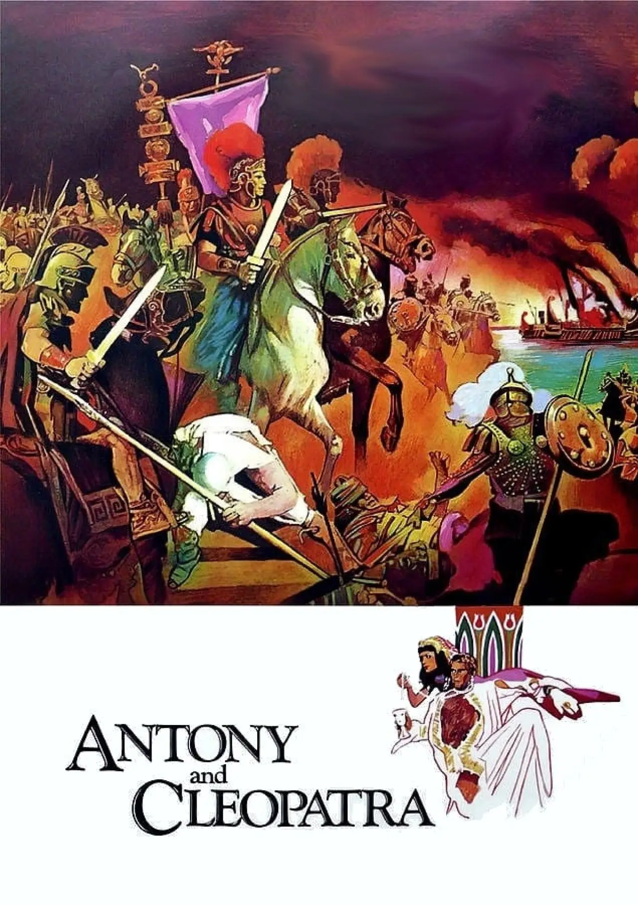 Plakat filmowy "Antony and Cleopatra"