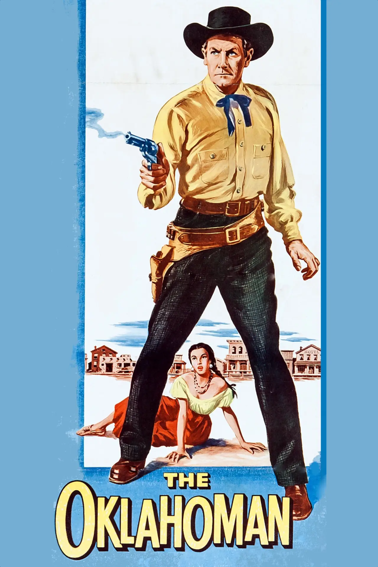 Plakat filmowy "The Oklahoman"