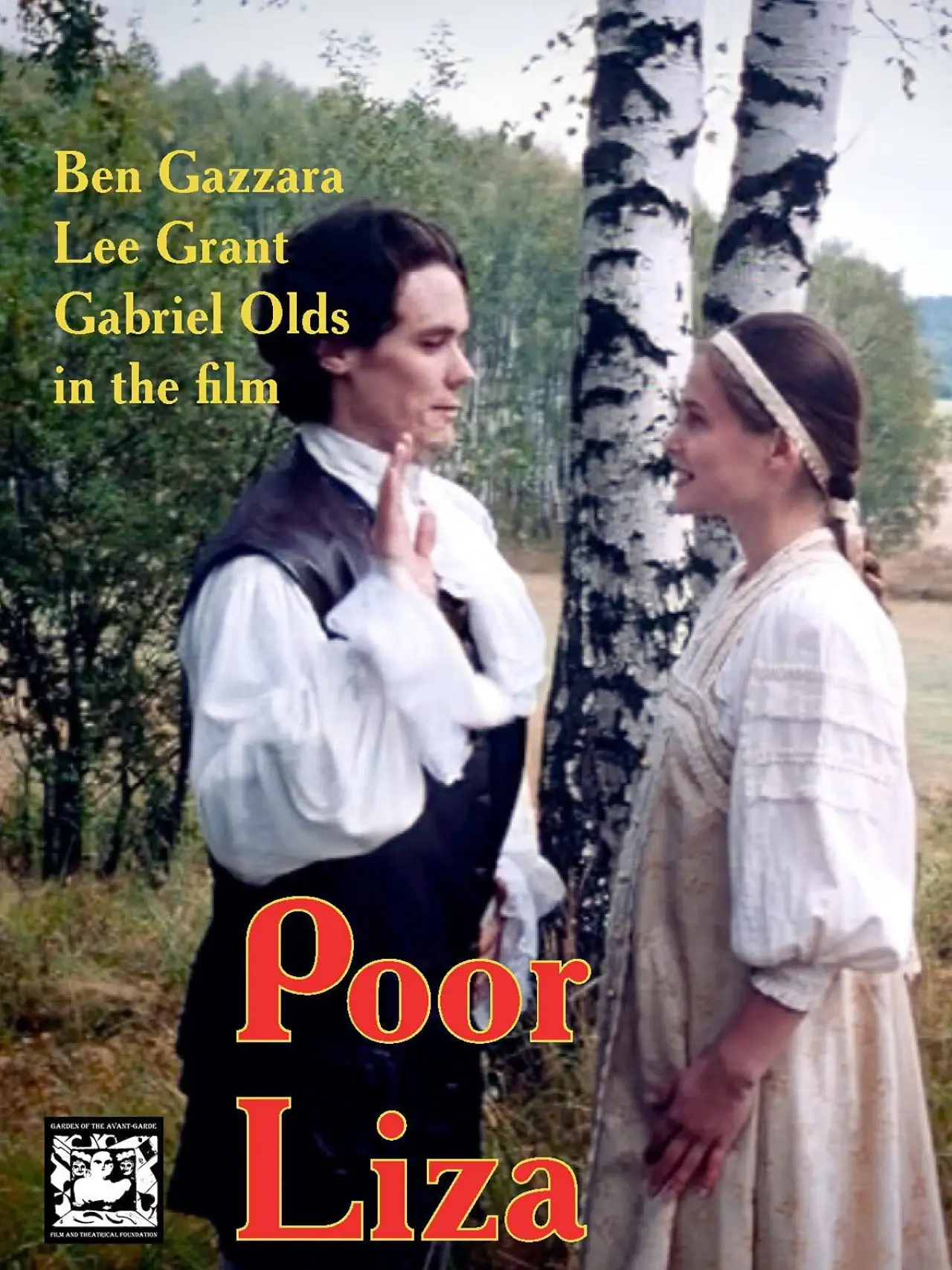 Plakat filmowy "Poor Liza"