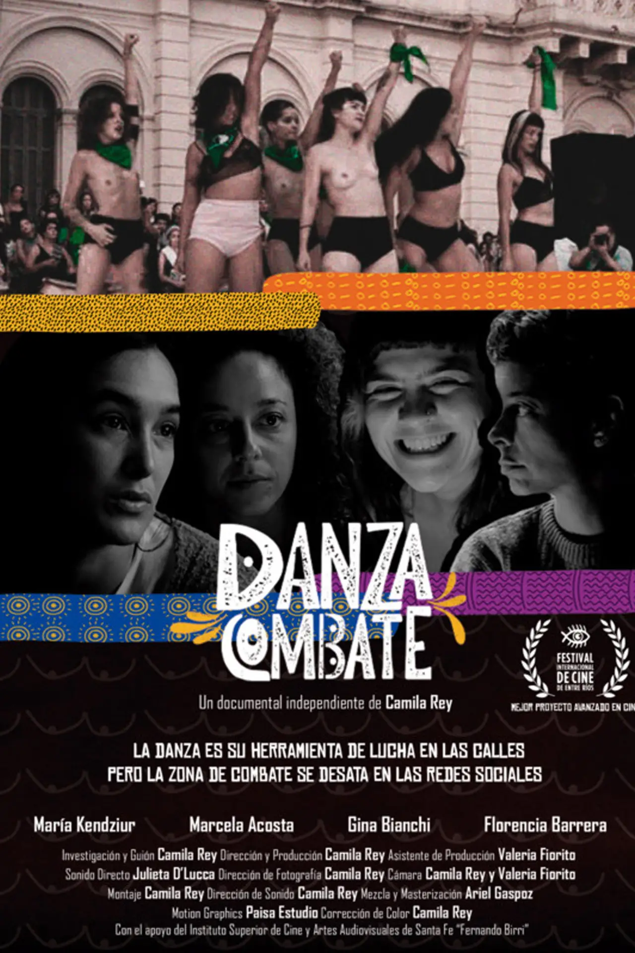 Plakat filmowy "Danza combate"