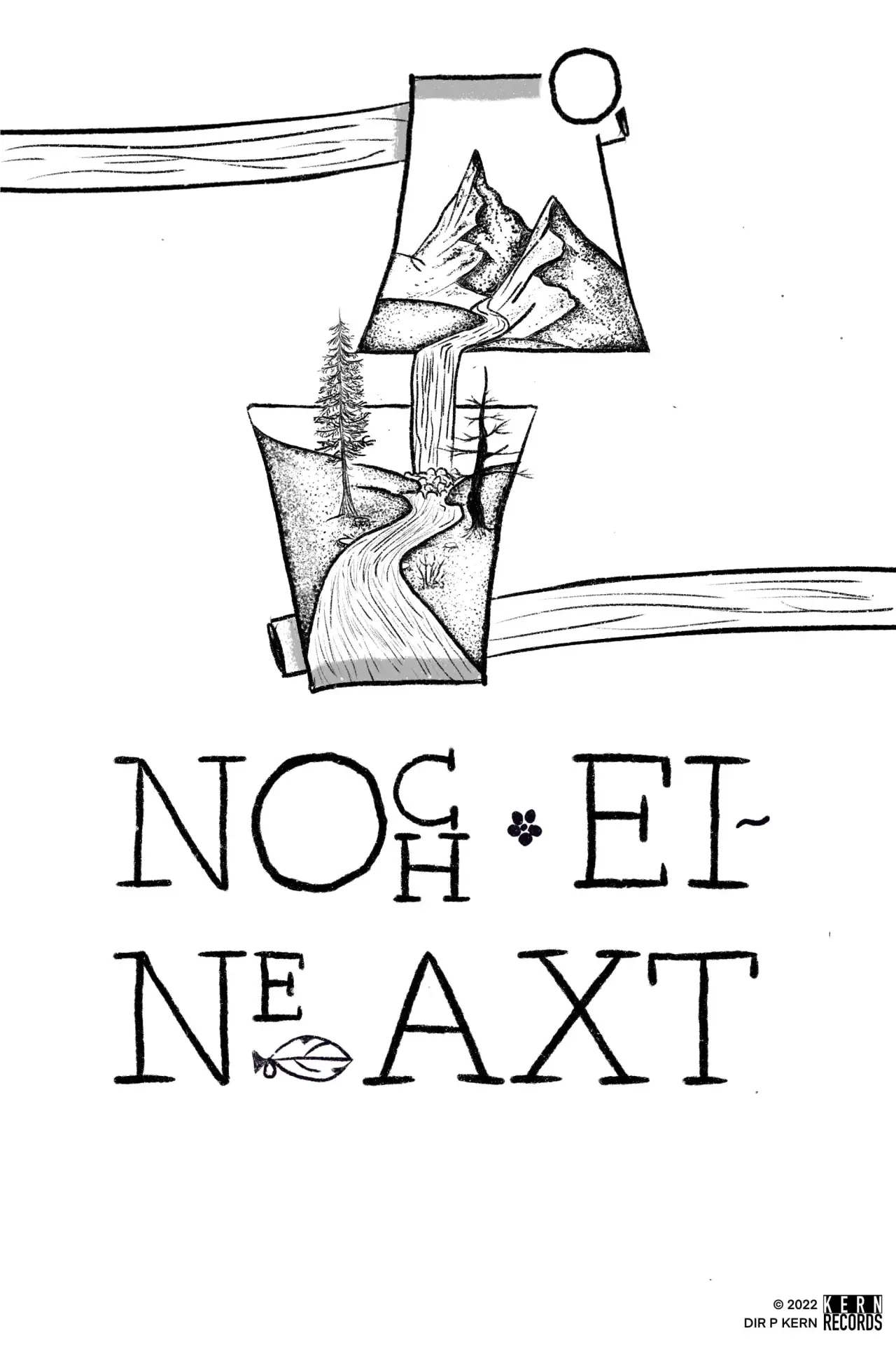 Plakat filmowy "Noch eine Axt"