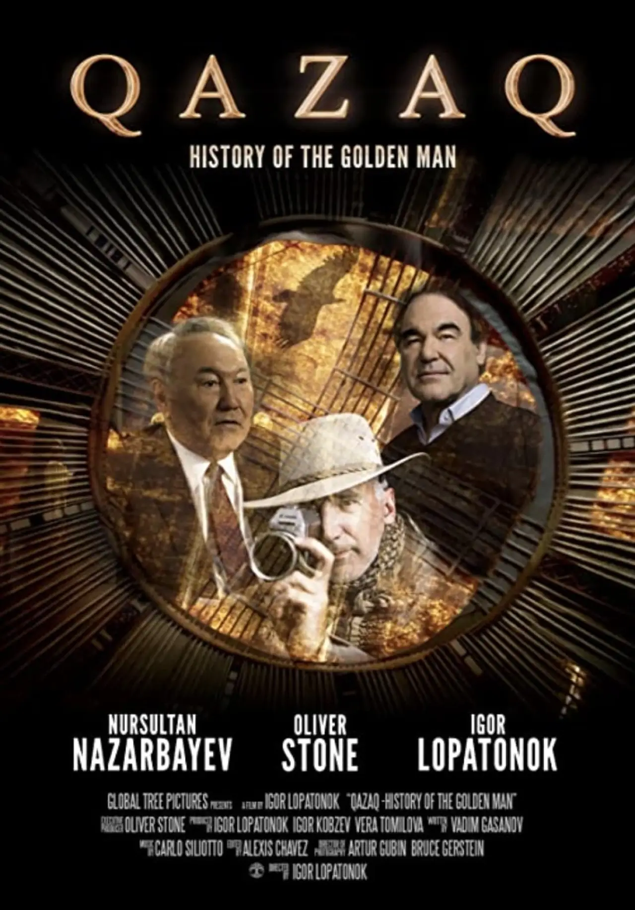 Plakat filmowy "Qazaq"