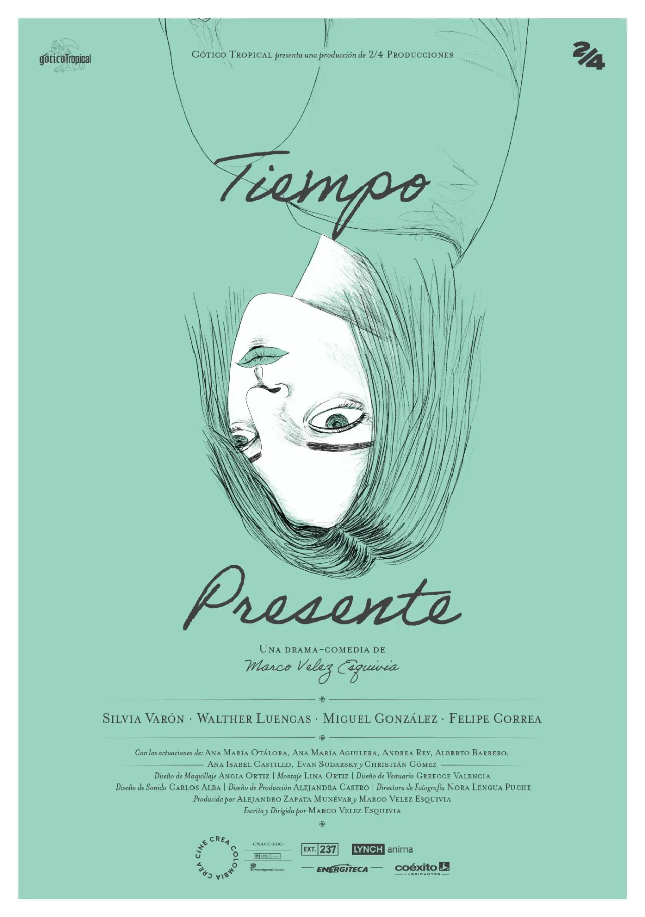 Plakat filmowy "Tiempo Presente"
