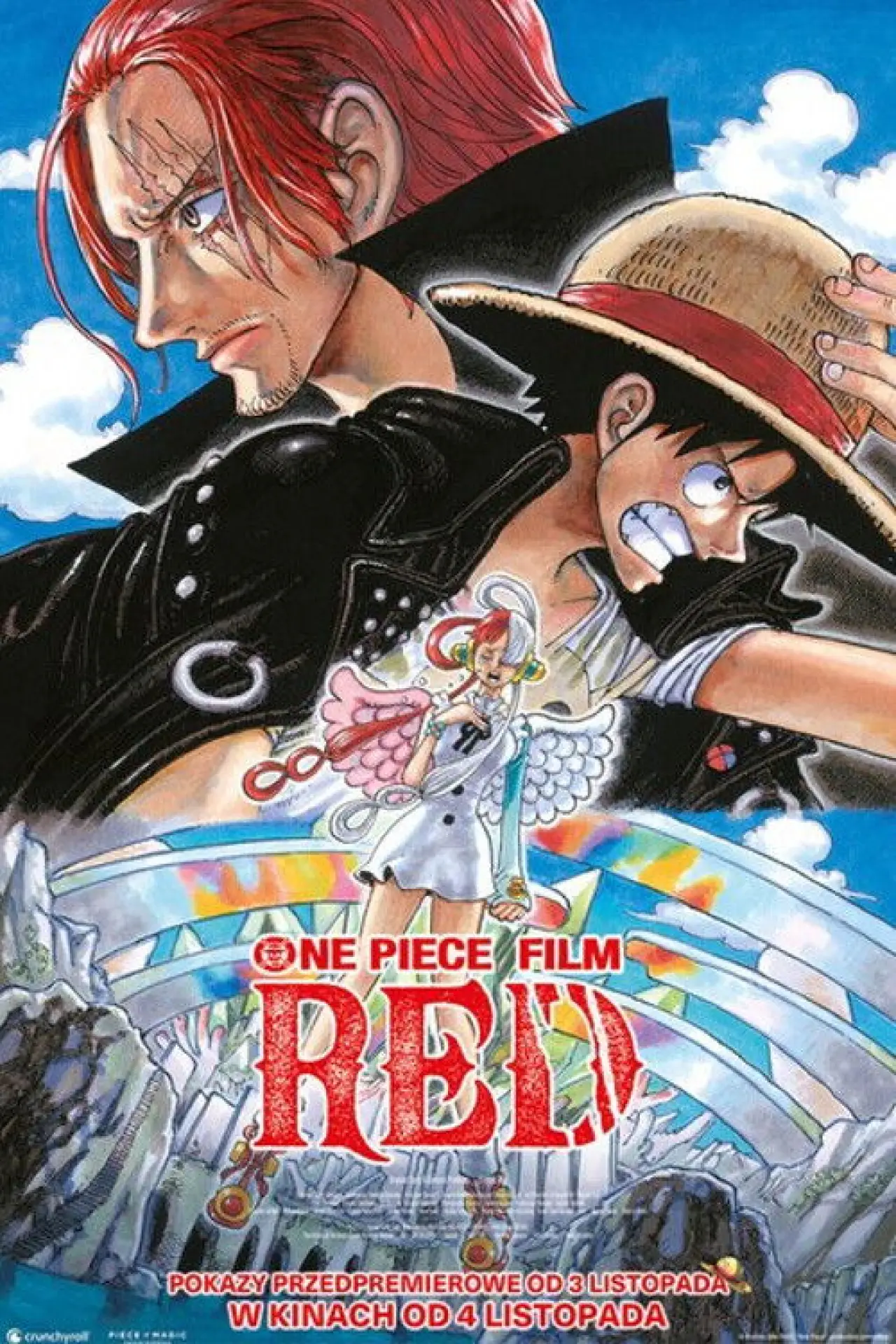 Plakat filmowy "One Piece Film Red"