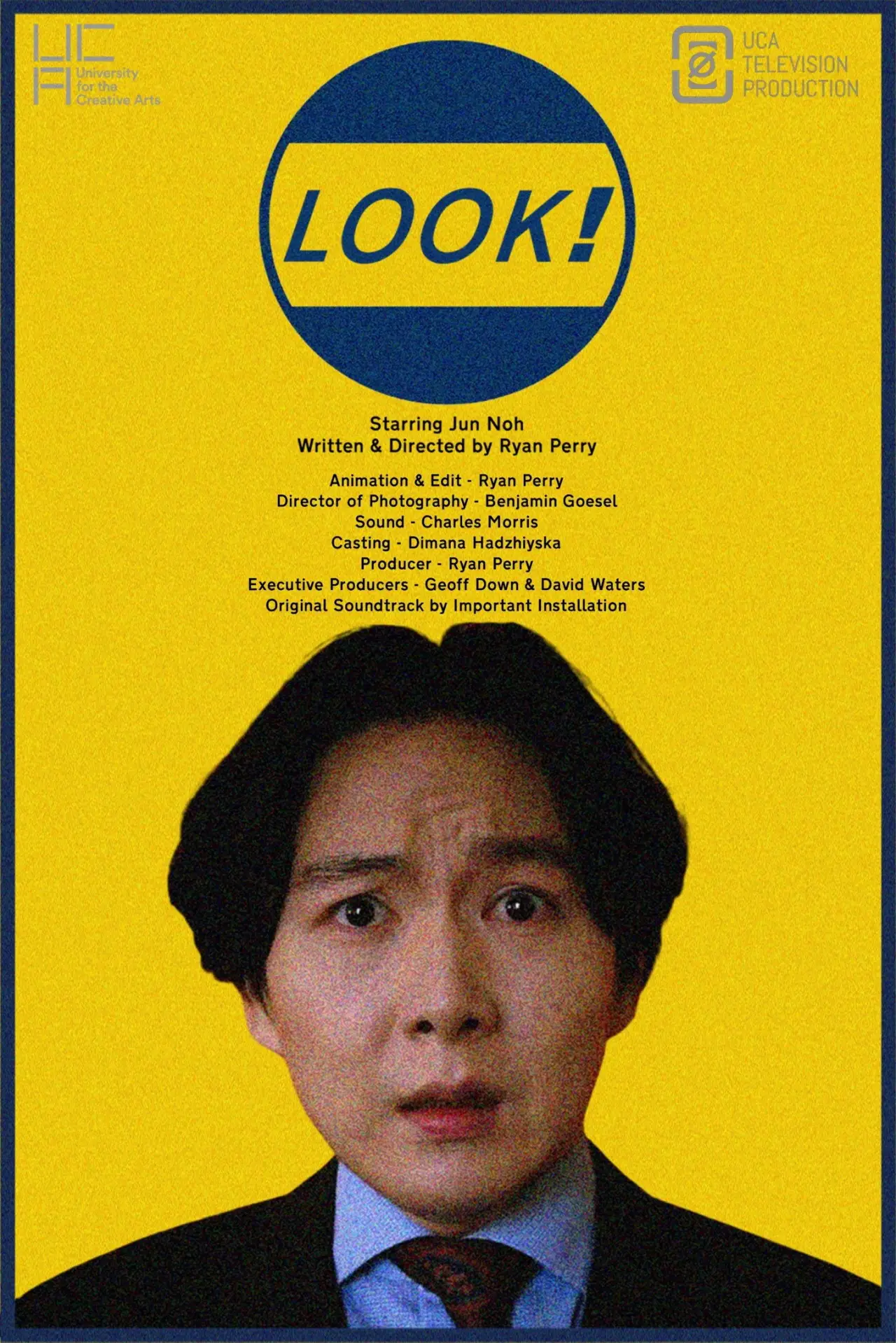 Plakat filmowy "Look!"