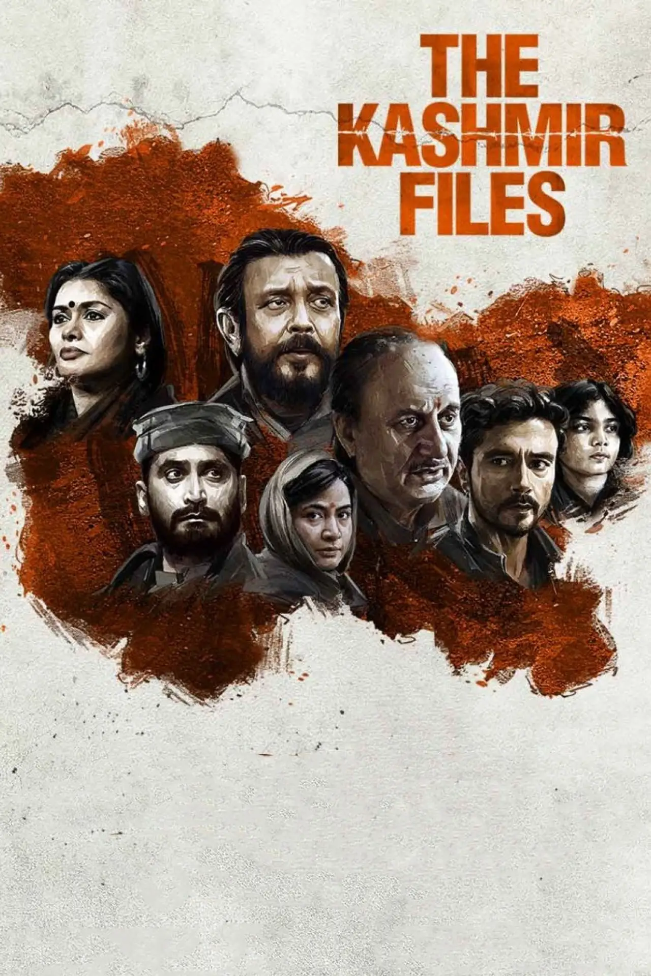Plakat filmowy "द कश्मीर फ़ाइल्स"