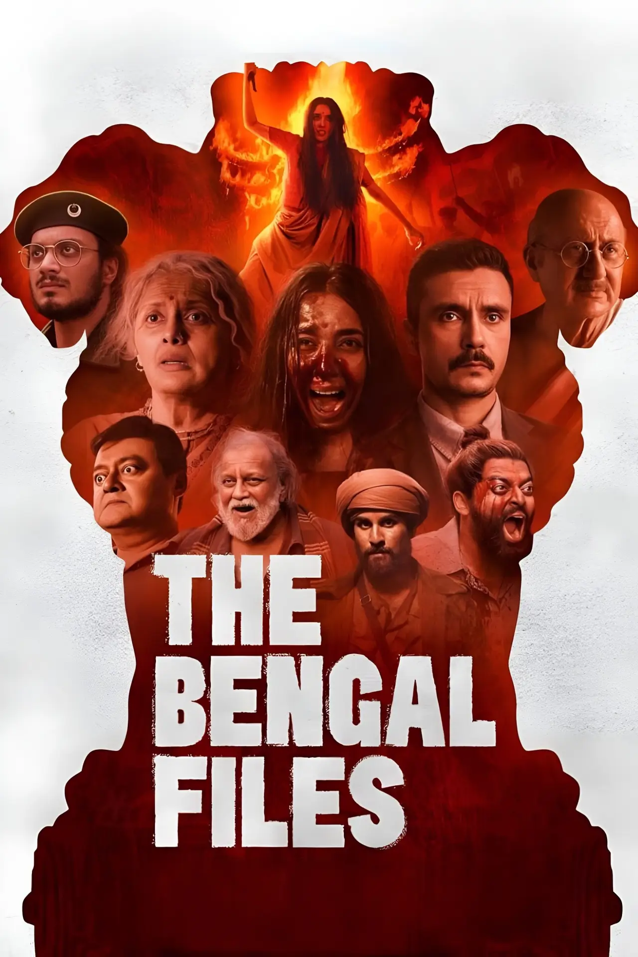 Plakat filmowy "The Bengal Files"