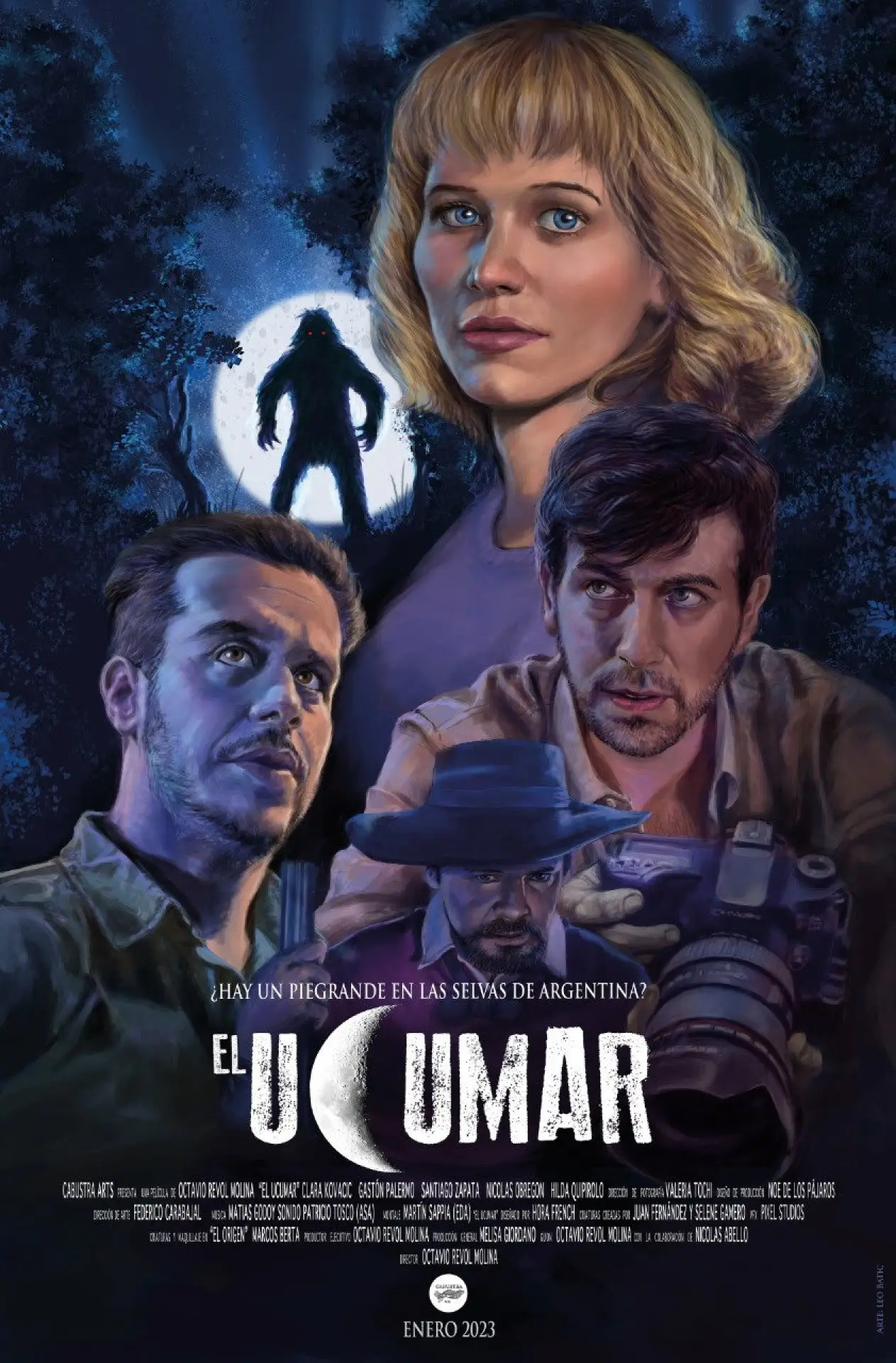 Plakat filmowy "El Ucumar"