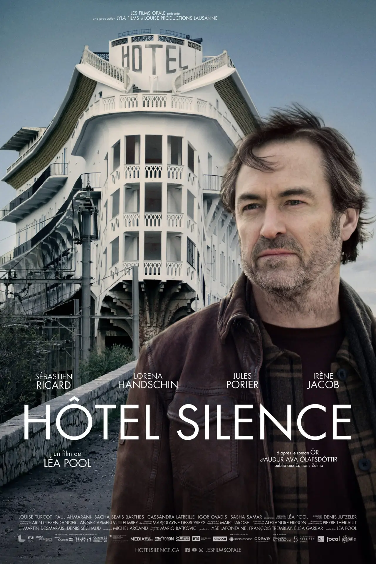 Plakat filmowy "Hôtel Silence"