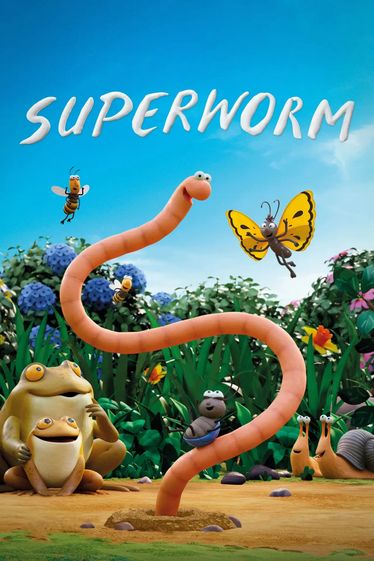 Plakat filmowy "Superworm"