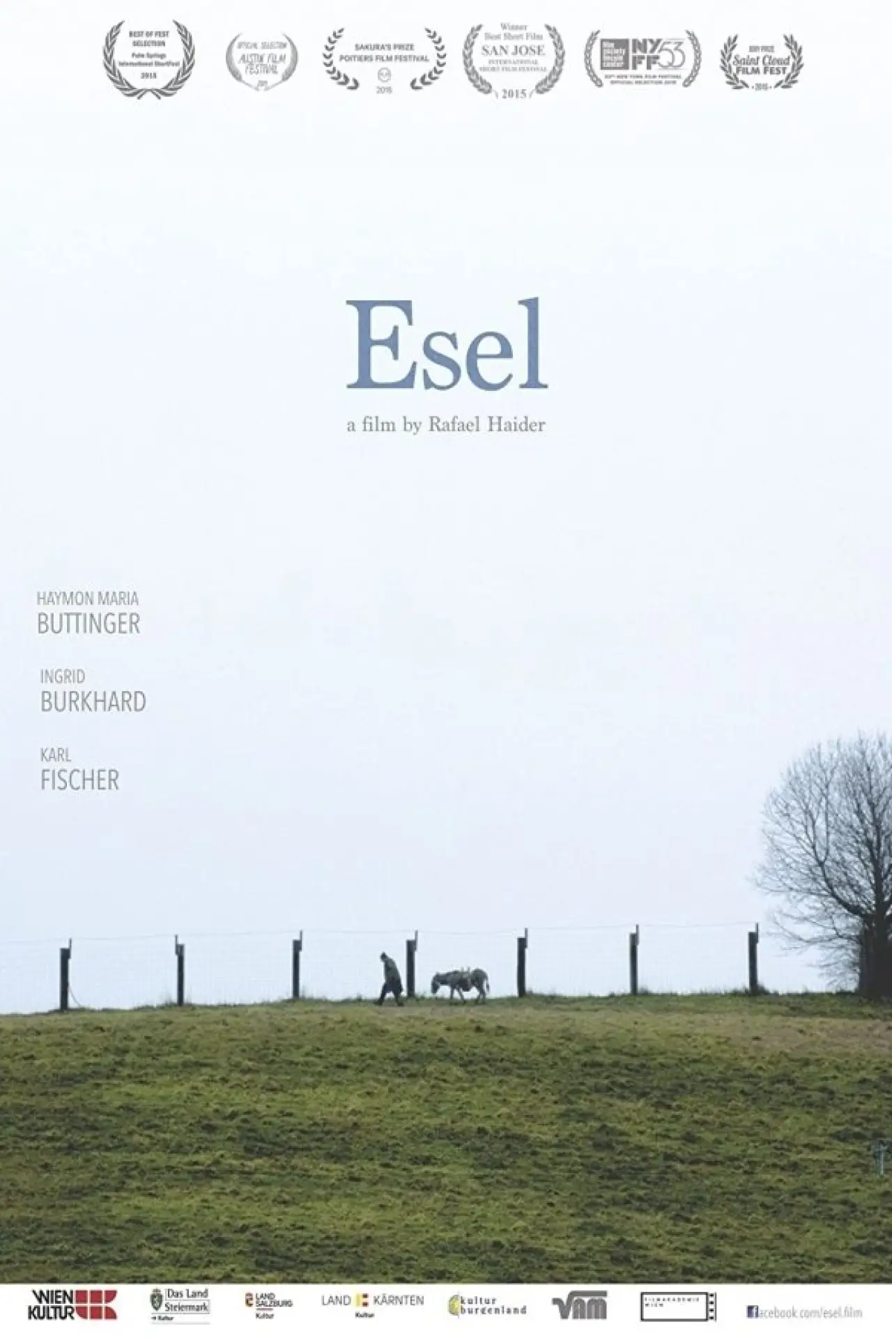 Plakat filmowy "Esel"