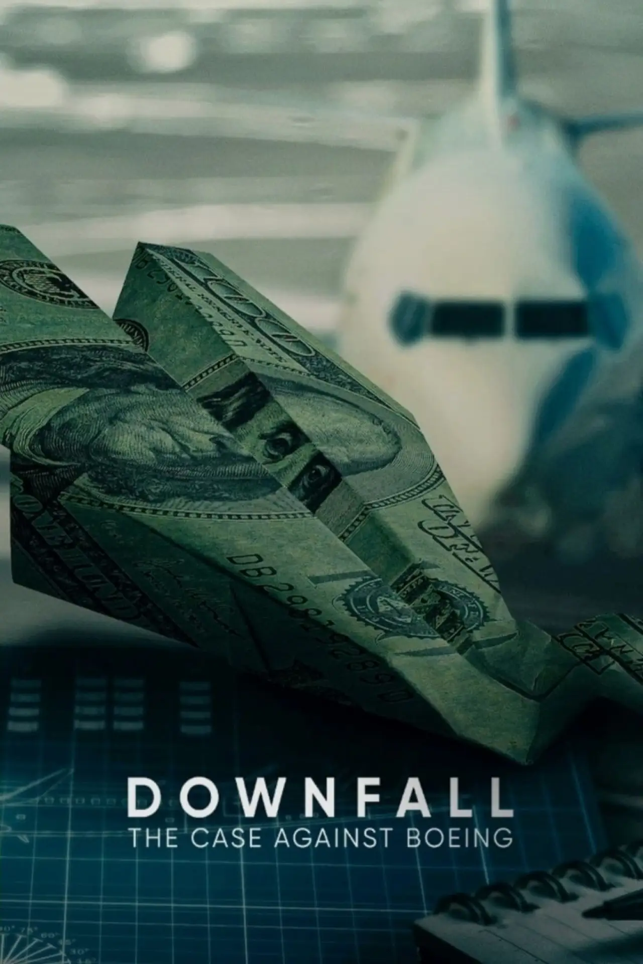 Plakat filmowy "Upadek: Sprawa Boeinga"
