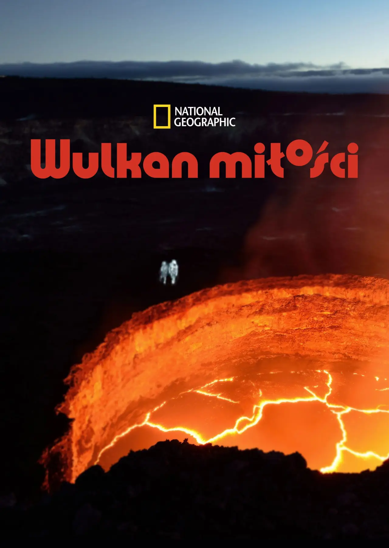 Plakat filmowy "Wulkan miłości"