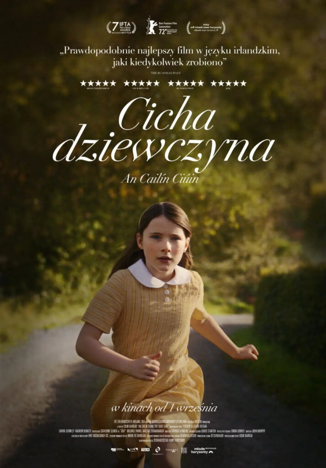 Plakat filmowy "Cicha dziewczyna"