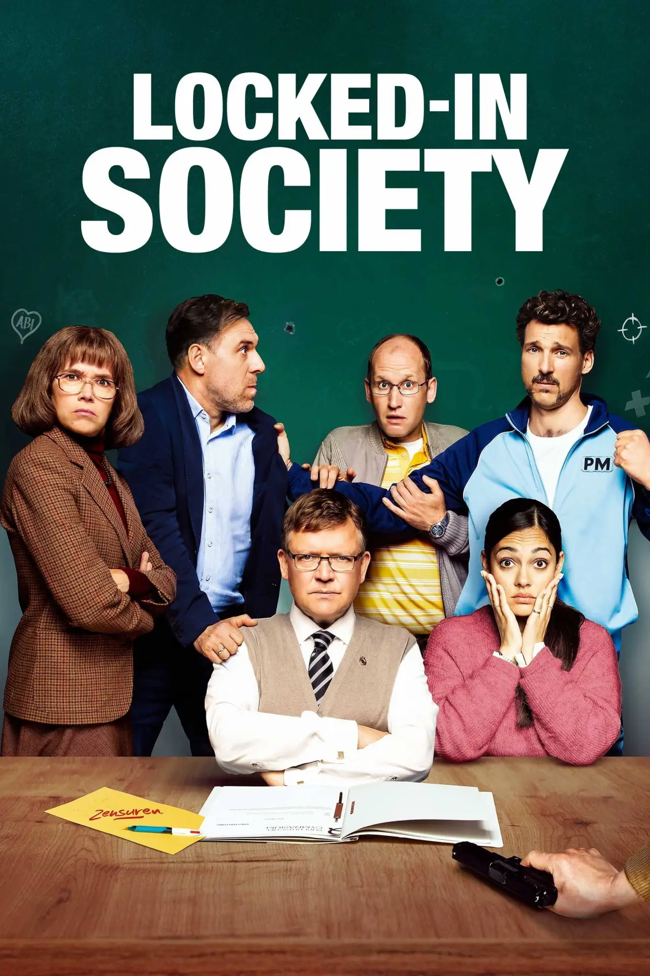 Plakat filmowy "Towarzystwo niedostępnych"