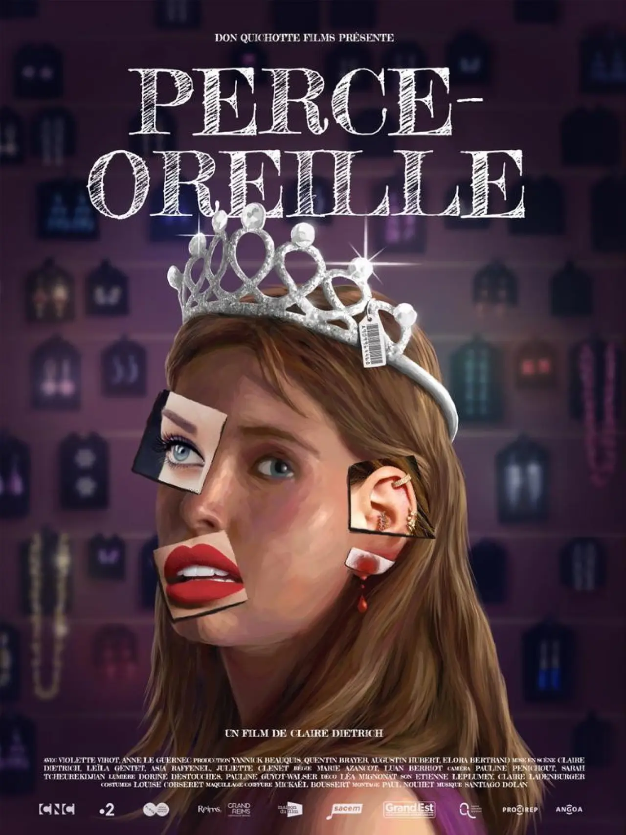 Plakat filmowy "Perce-oreille"