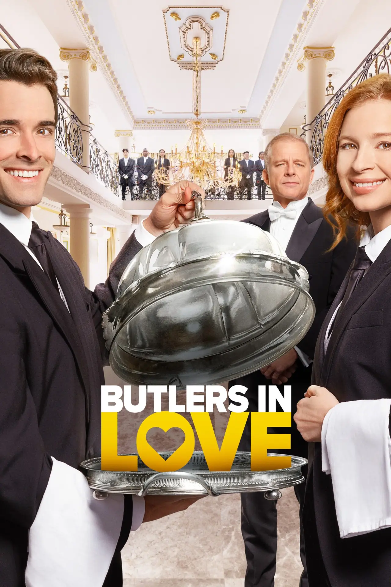 Plakat filmowy "Butlers in Love"