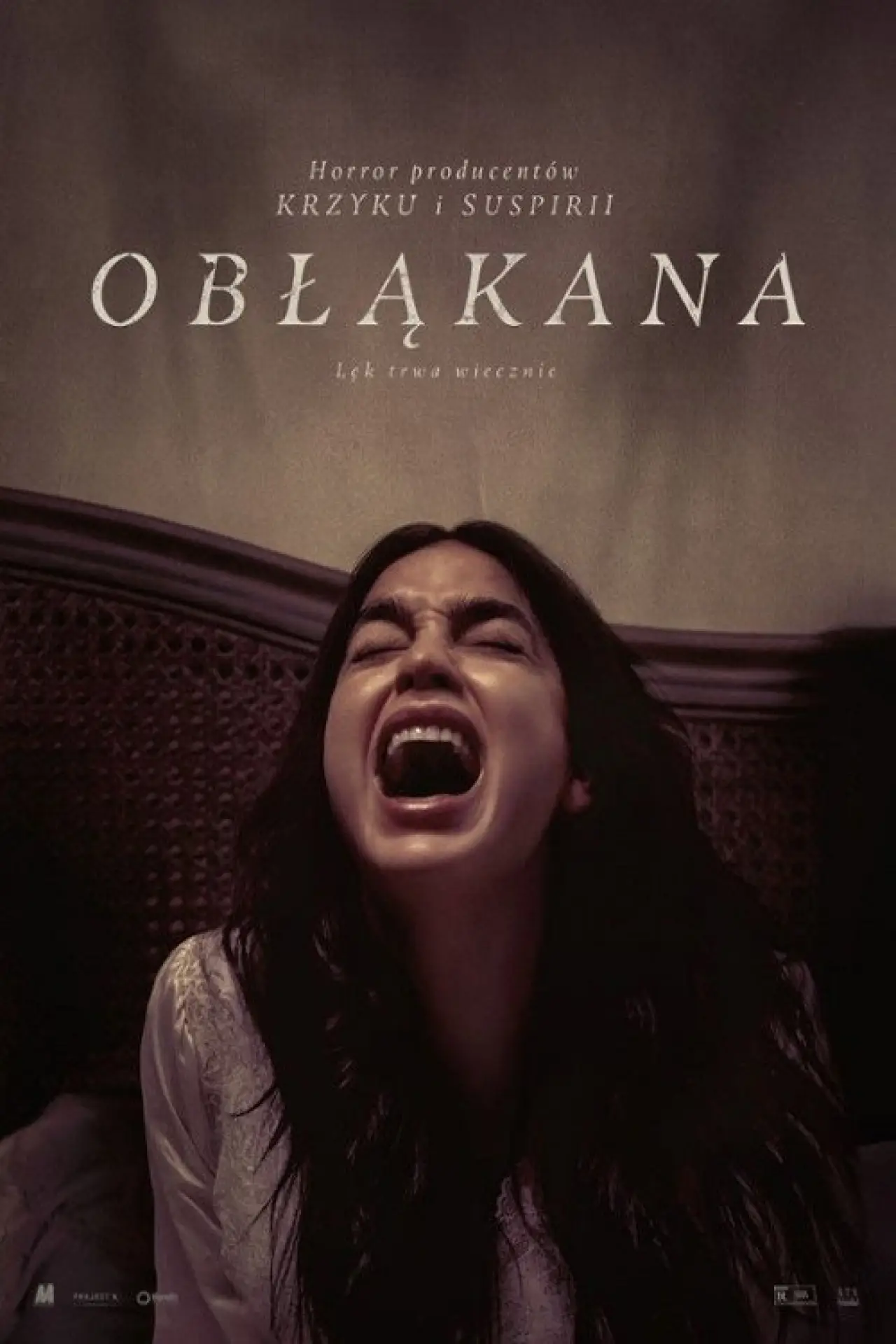 Plakat filmowy "Obłąkana"