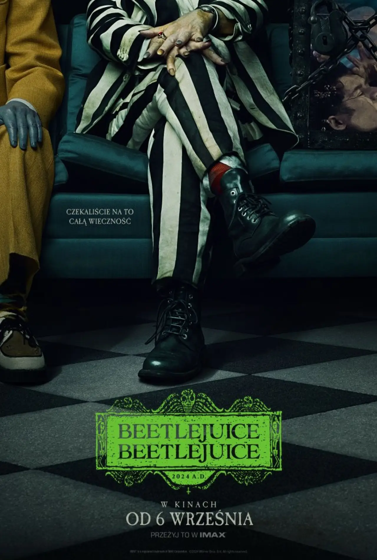 Plakat filmowy "Beetlejuice Beetlejuice"