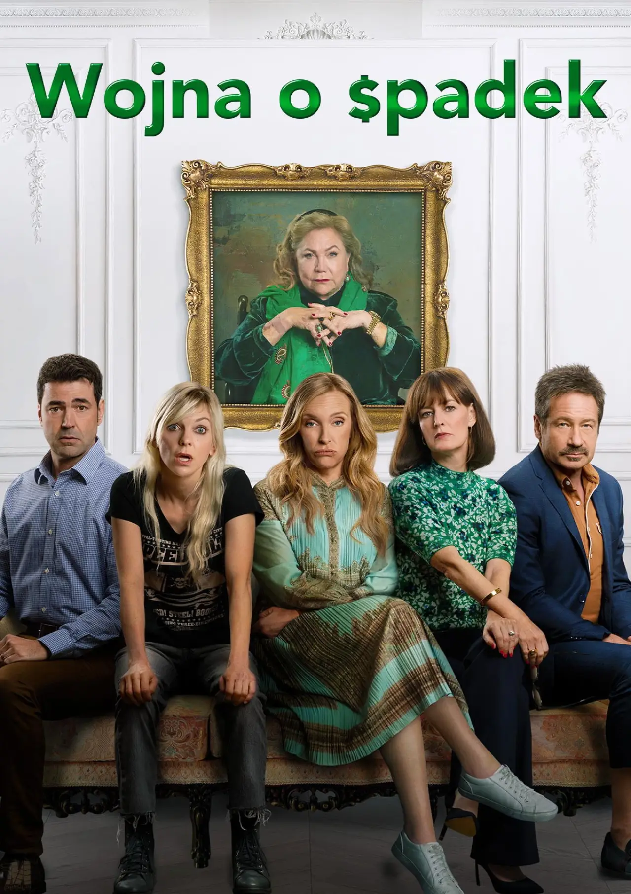 Plakat filmowy "Wojna o spadek"
