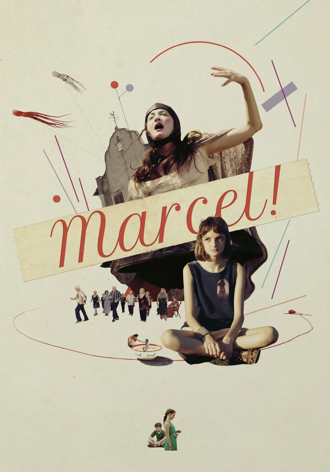 Plakat filmowy "Marcel!"