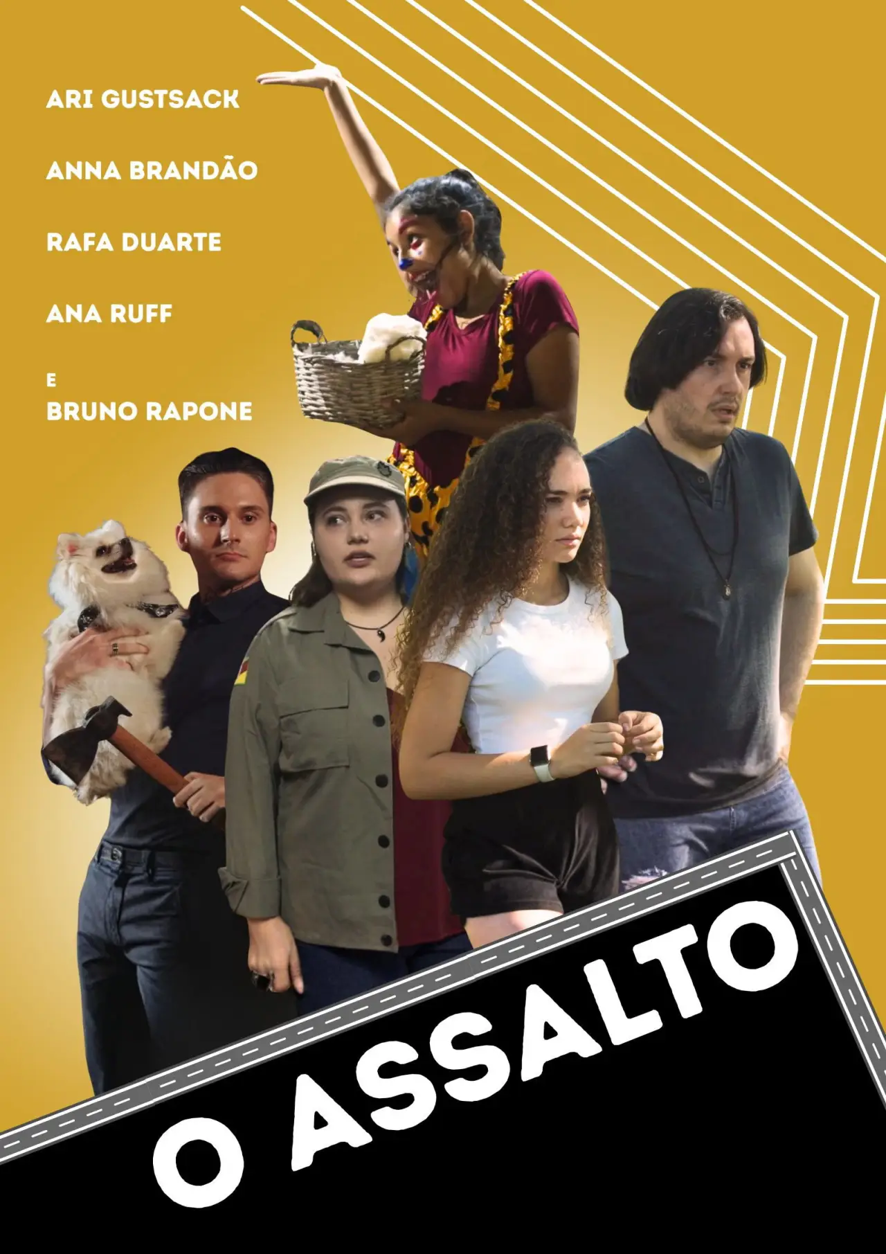 Plakat filmowy "O Assalto"