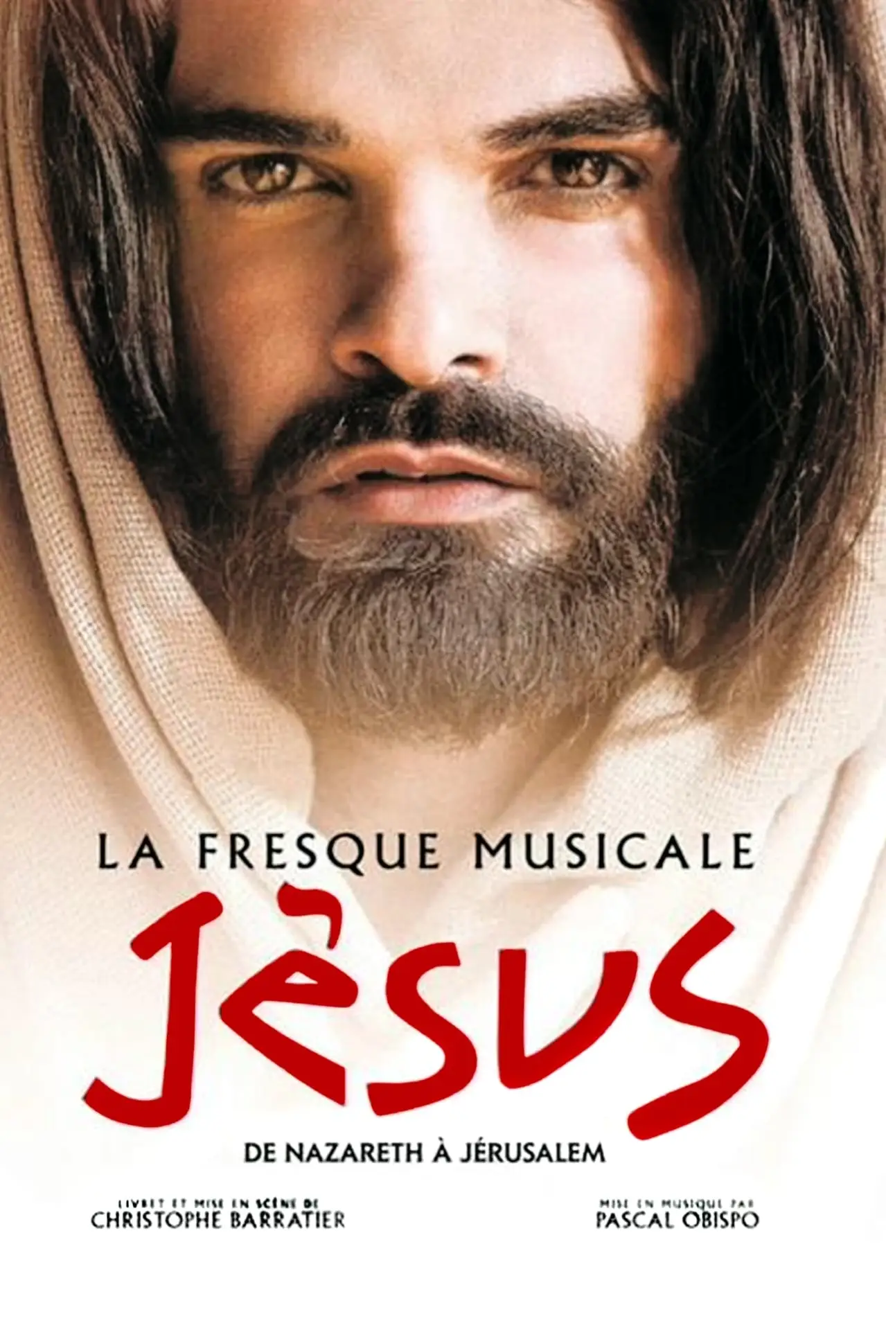 Plakat filmowy "Jésus, de Nazareth à Jérusalem"