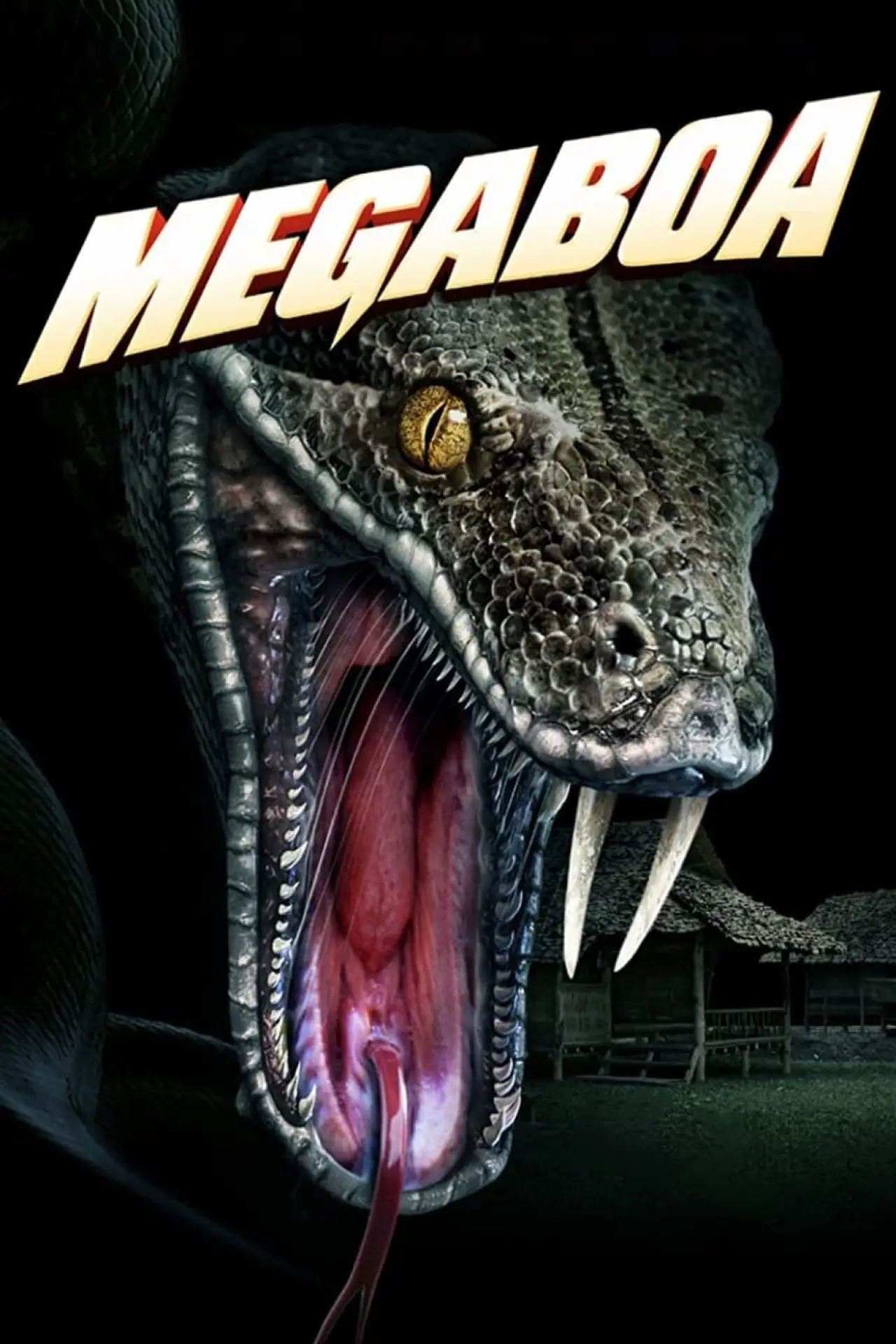 Plakat filmowy "Megaboa"