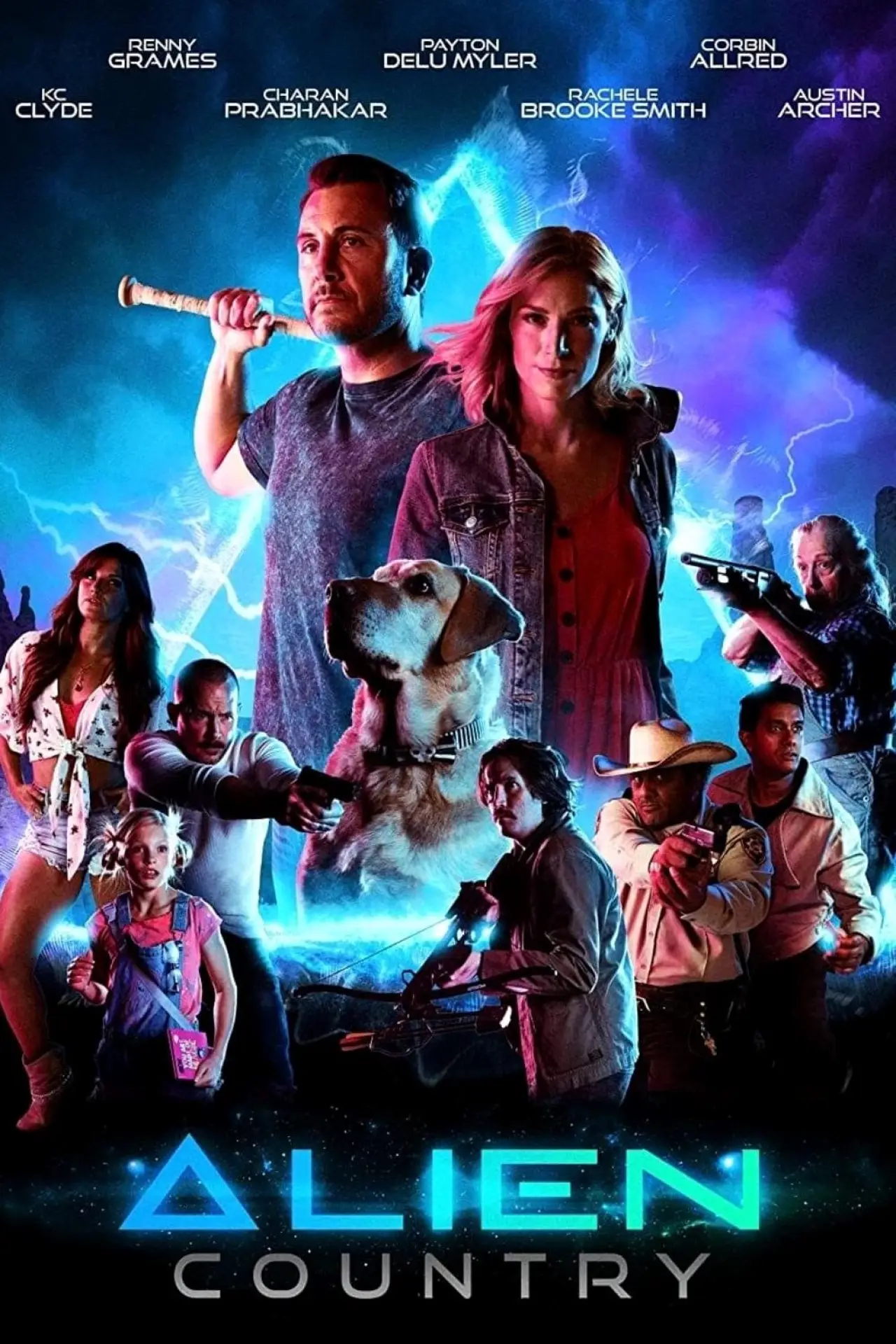 Plakat filmowy "Alien Country"