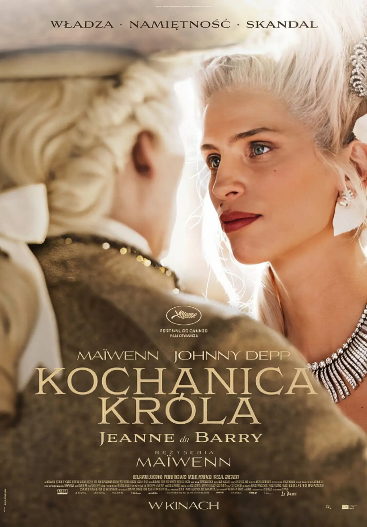 Plakat filmowy "Kochanica króla Jeanne du Barry"