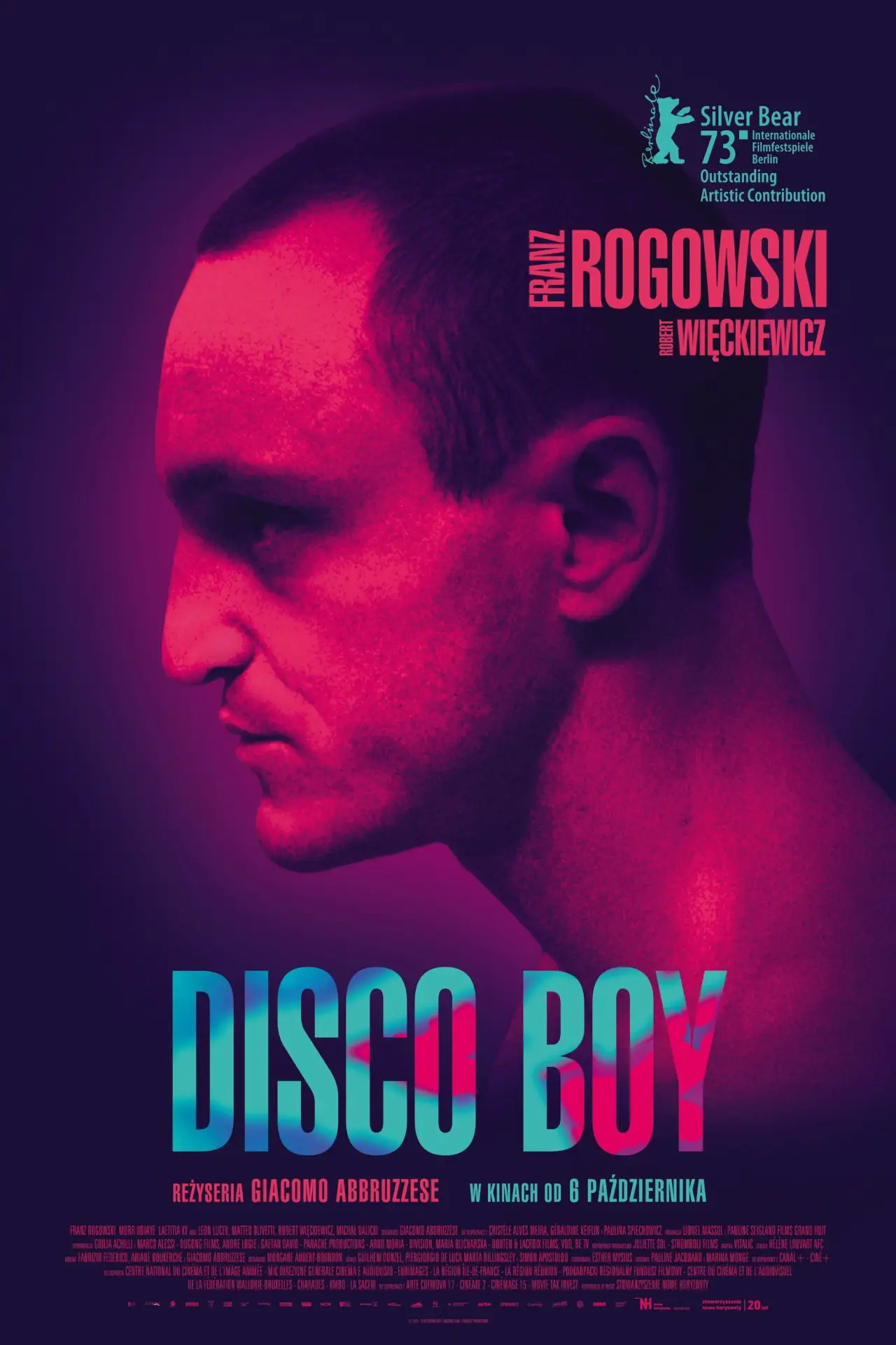 Plakat filmowy "Disco Boy"
