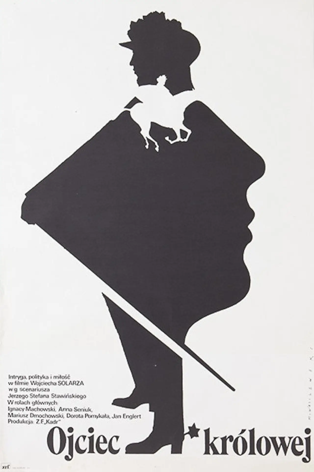 Plakat filmowy "Ojciec królowej"