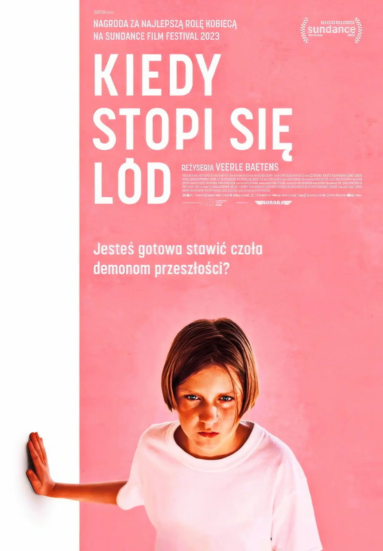 Plakat filmowy "Kiedy stopi się lód"