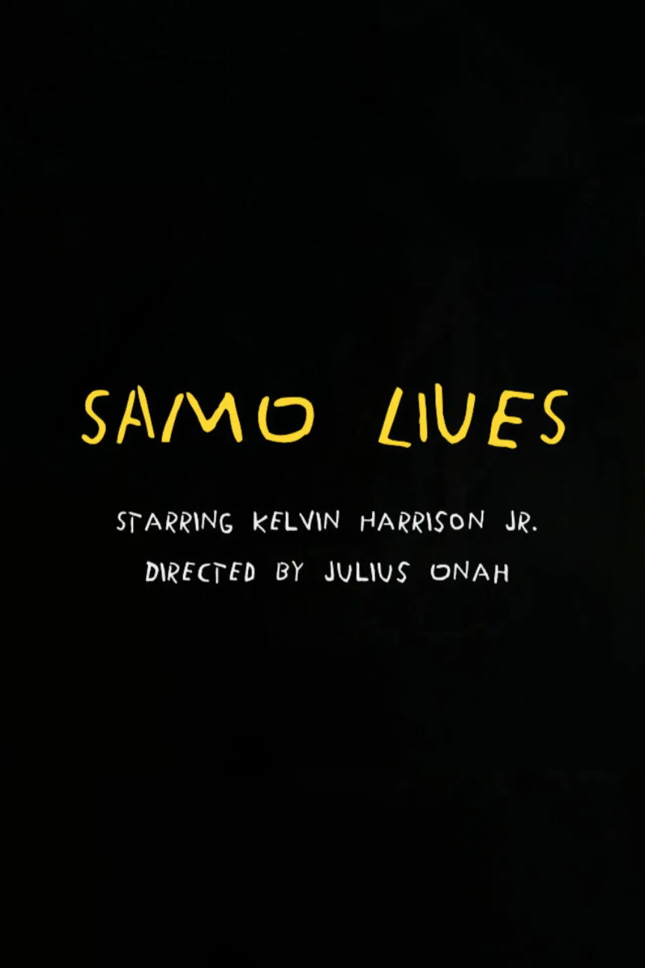 Plakat filmowy "Samo Lives"
