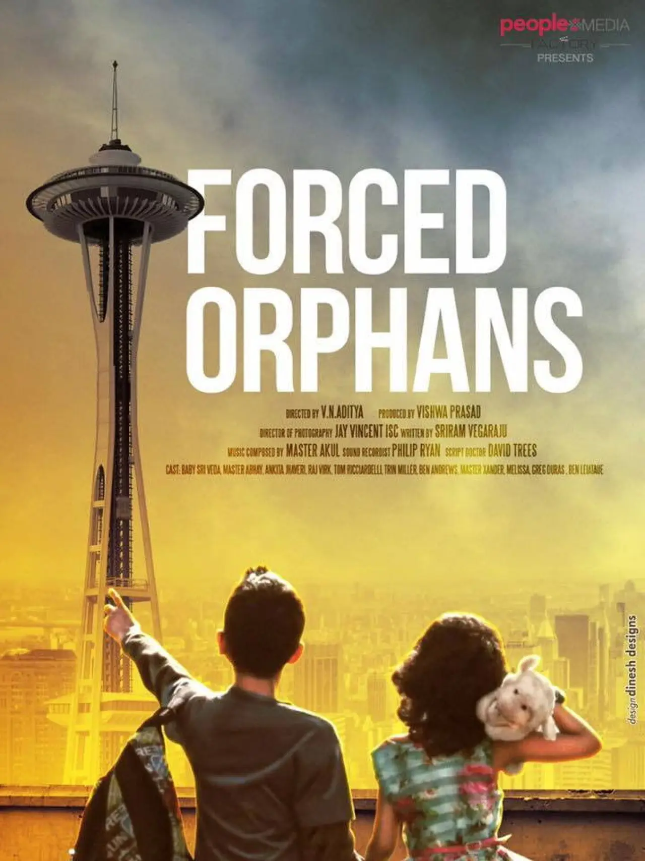 Plakat filmowy "Forced Orphans"