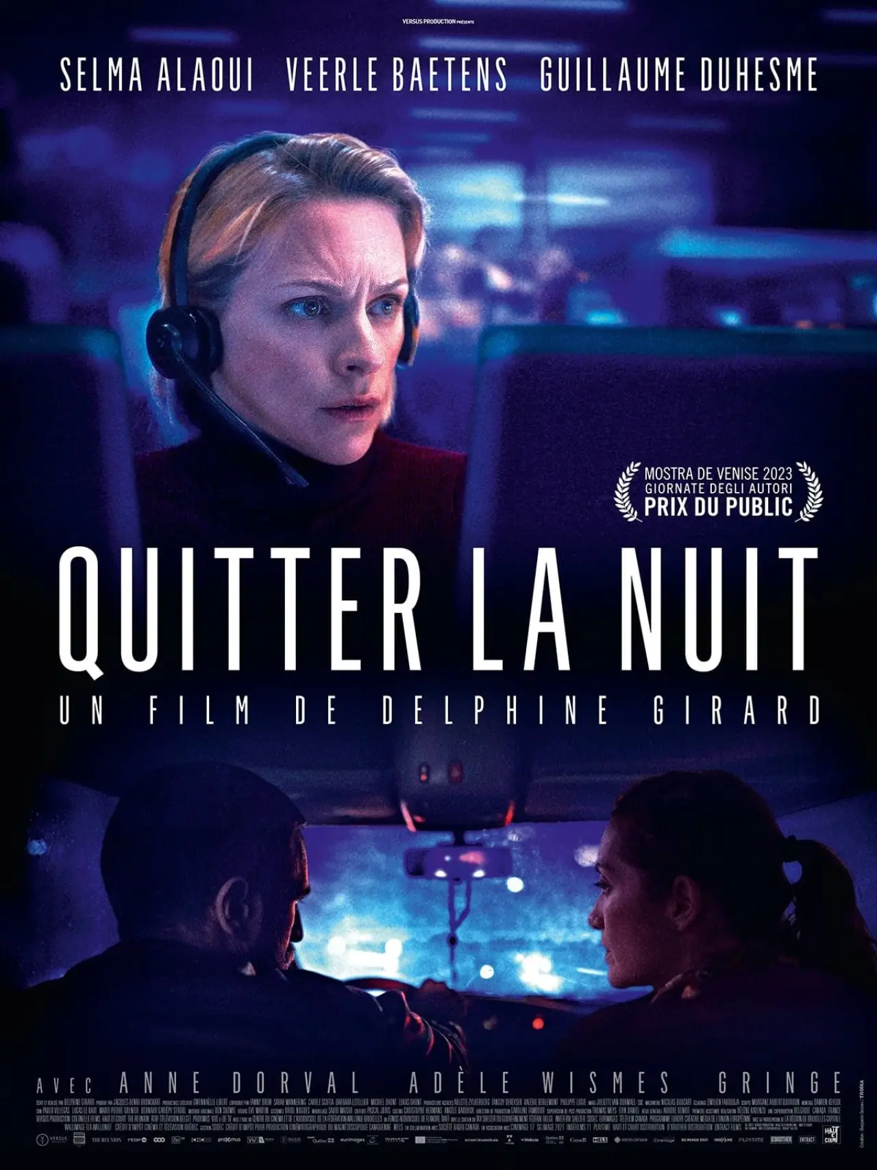 Plakat filmowy "Porzucić noc"