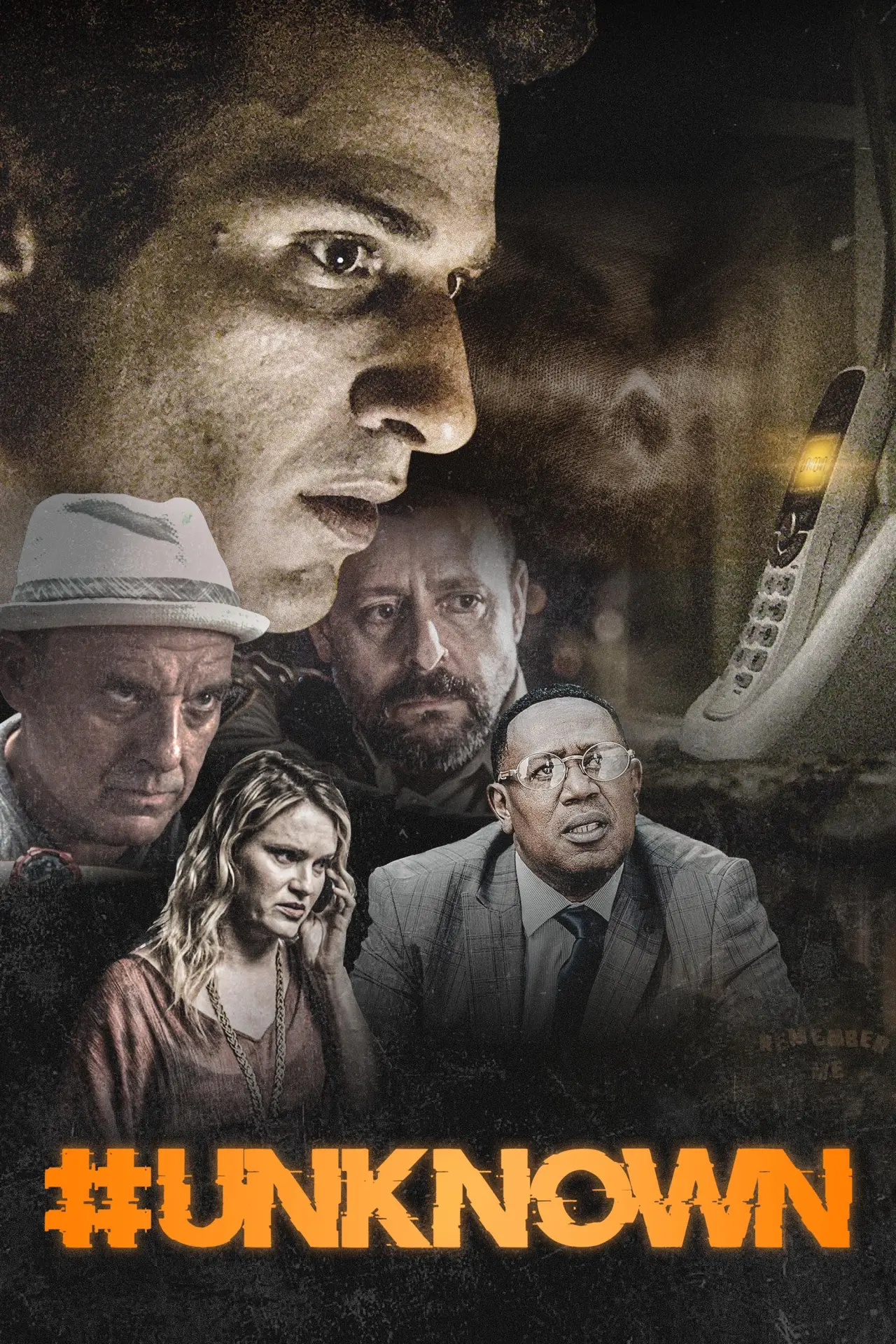 Plakat filmowy "#Unknown"