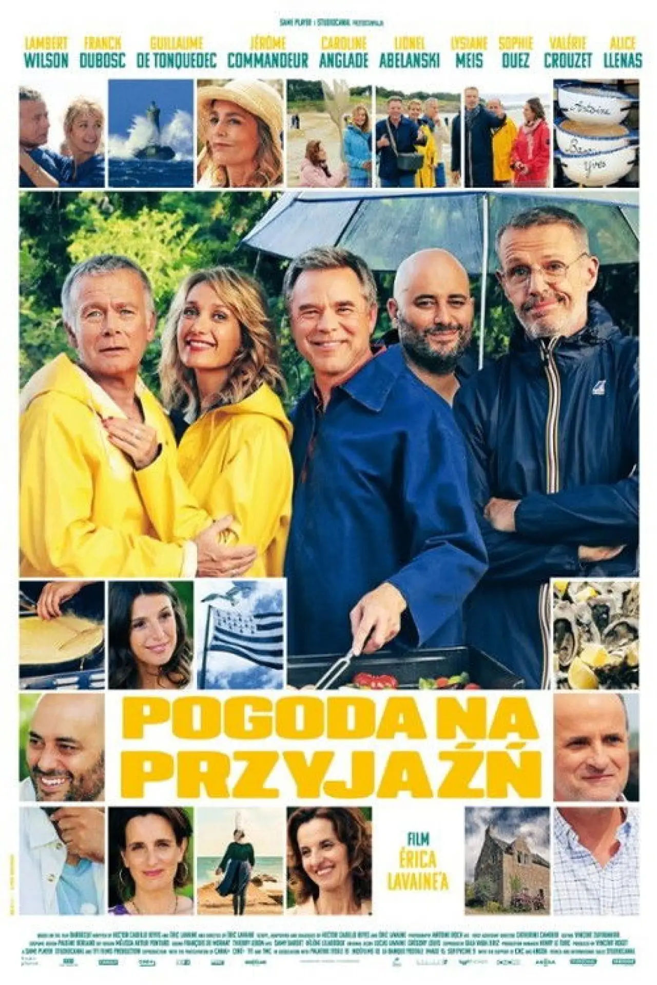 Plakat filmowy "Pogoda na przyjaźń"