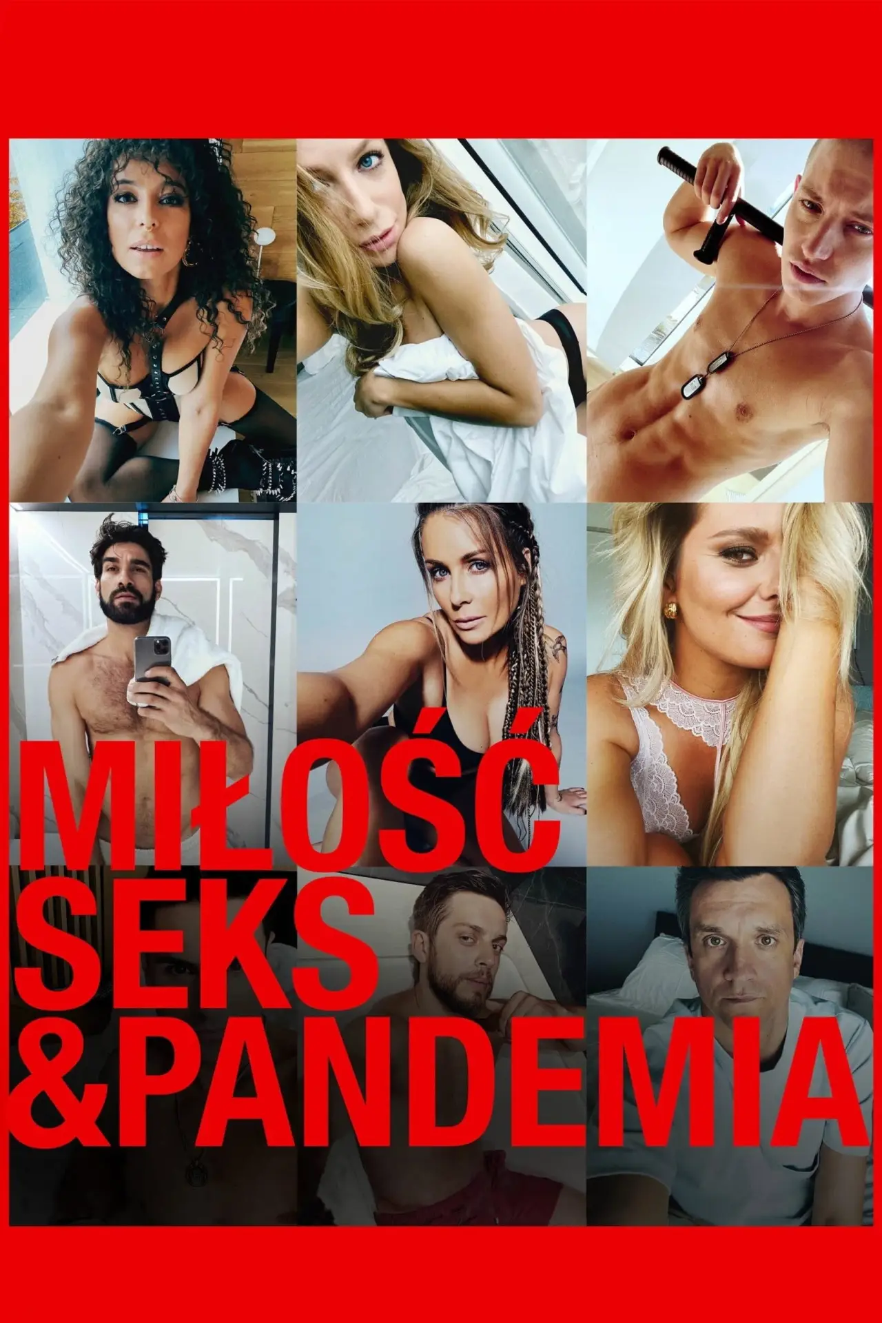 Plakat filmowy "Miłość, seks & pandemia"