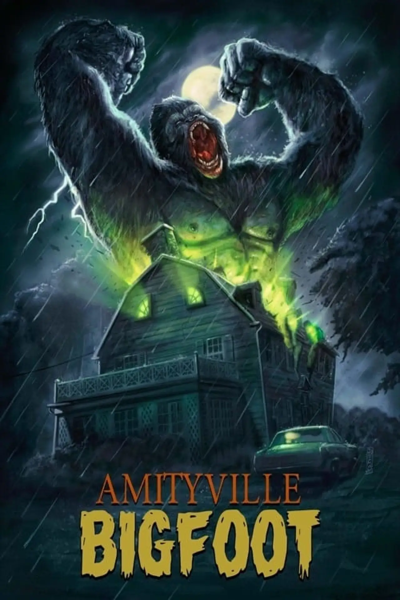 Plakat filmowy "Amityville Bigfoot"