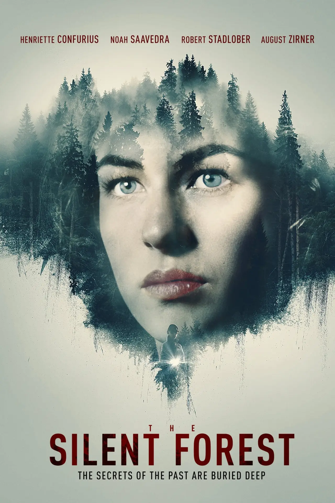 Plakat filmowy "Milczący las"