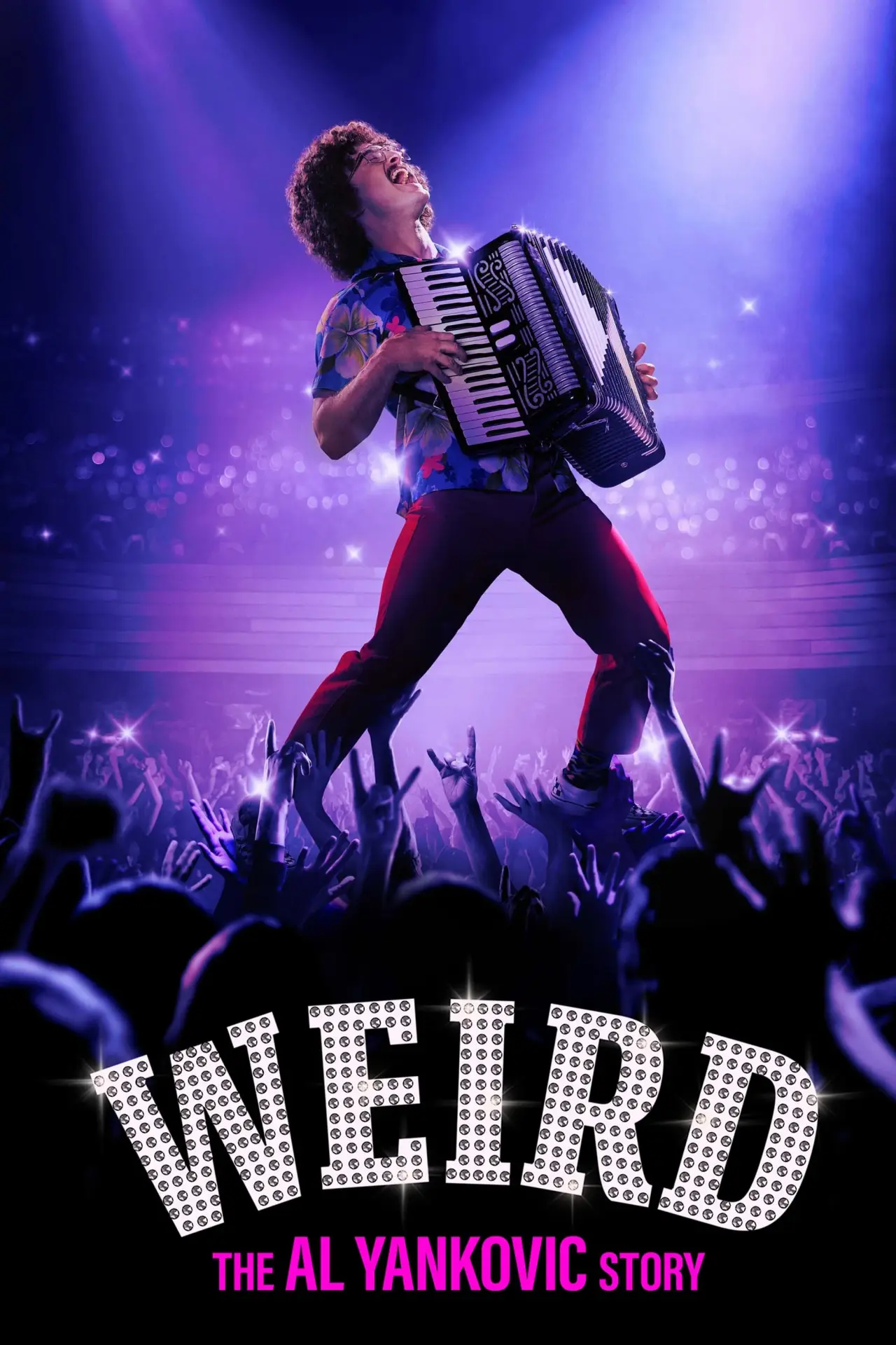 Plakat filmowy "Weird: The Al Yankovic Story"