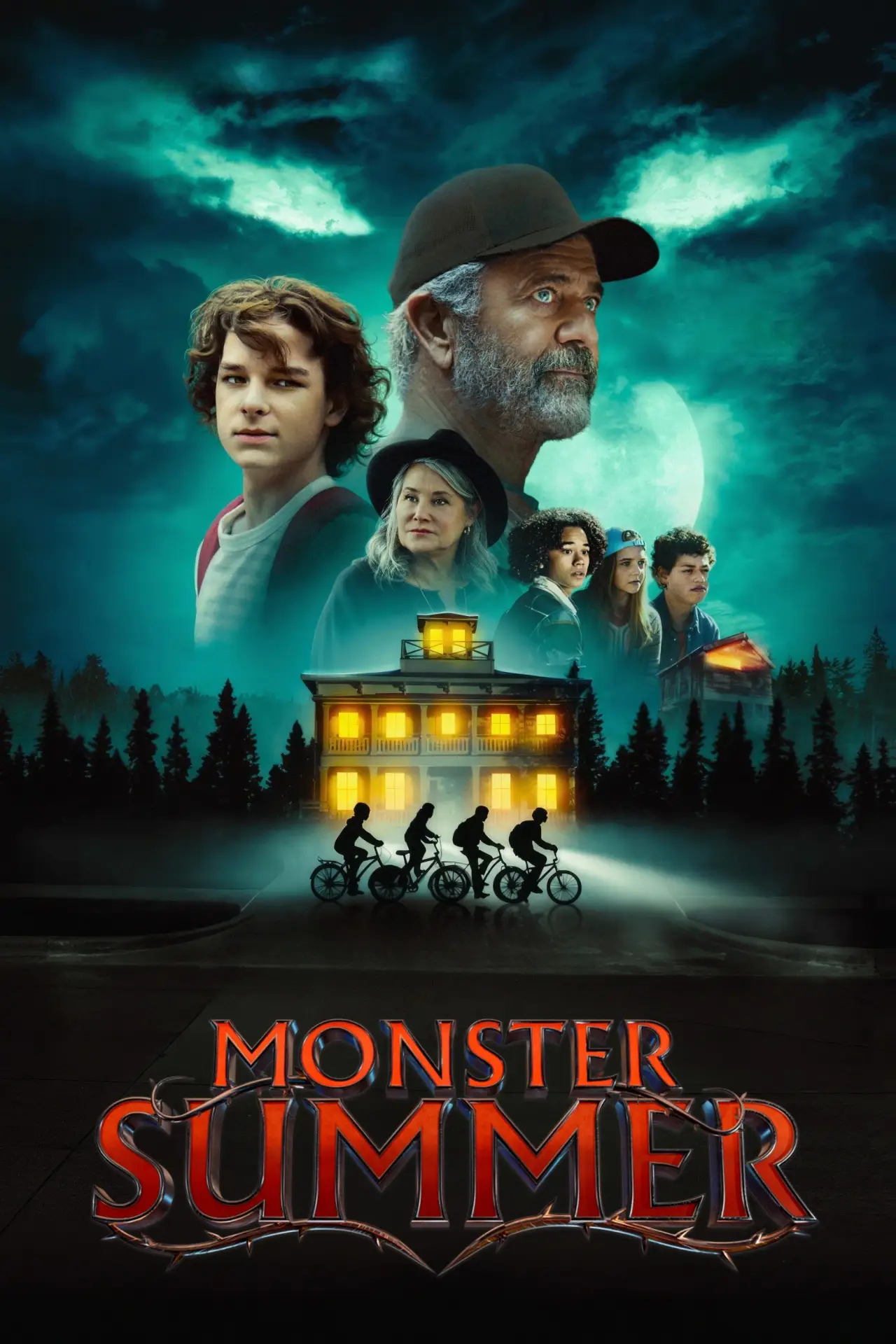 Plakat filmowy "Upiorne wakacje"