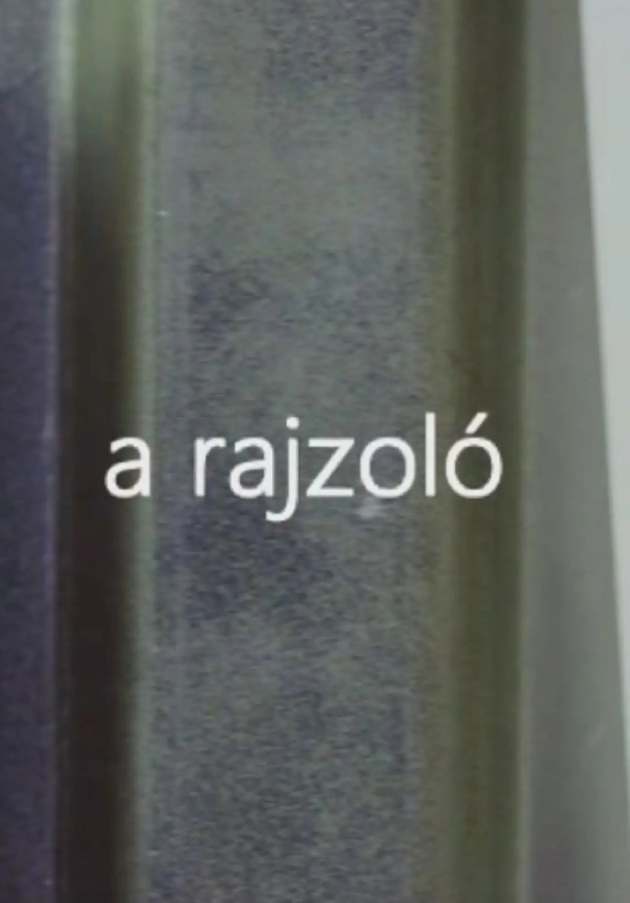 Plakat filmowy "A rajzoló"