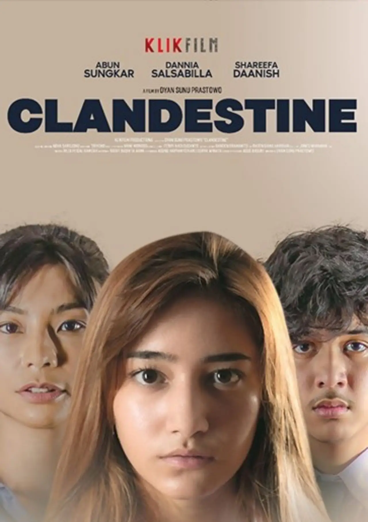 Plakat filmowy "Clandestine"