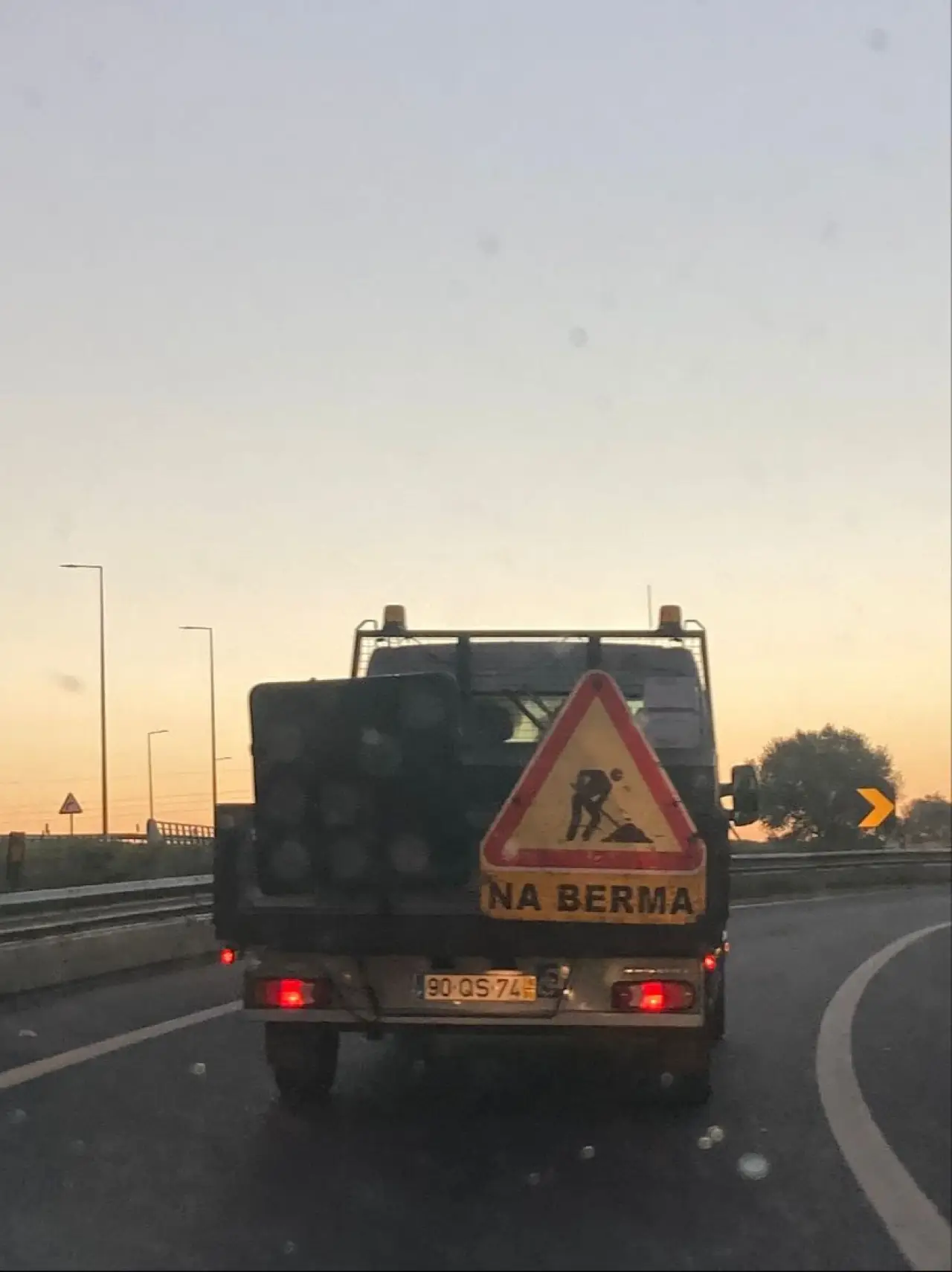 Plakat filmowy "Na Berma"