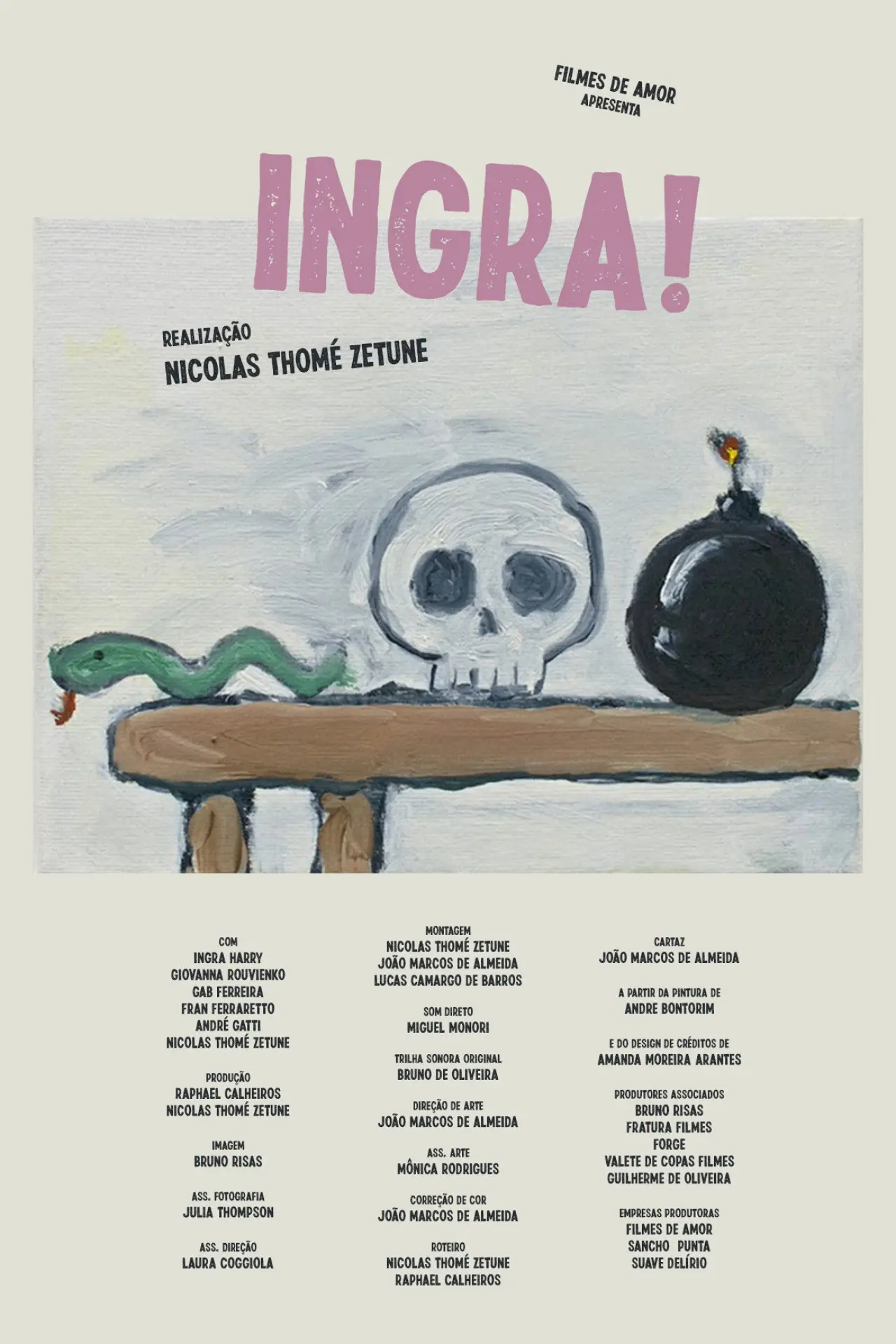 Plakat filmowy "Ingra!"